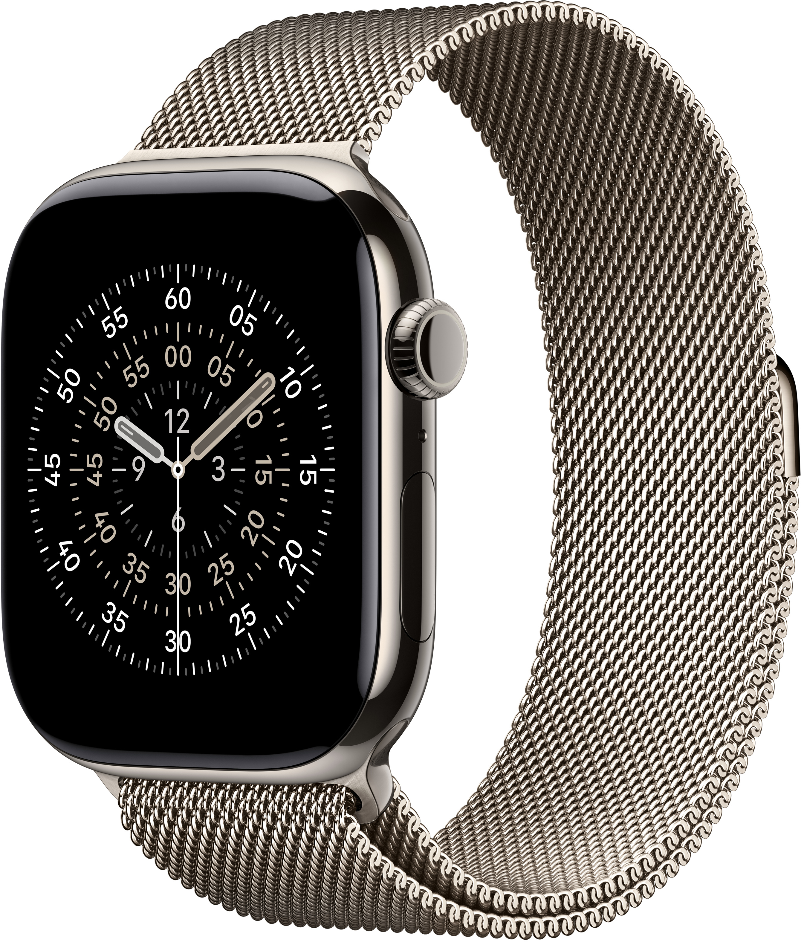 Ремешок Аpple Watch 46mm Natural Milanese Loop - M/L (MGJ34ZM/A) фото 3