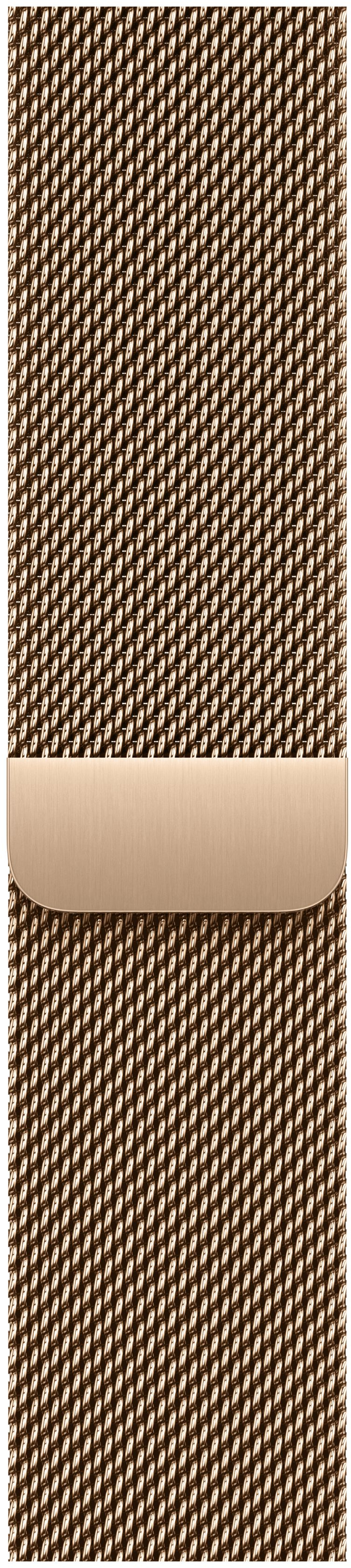 Ремешок Аpple Watch 46mm Gold Milanese Loop - M/L (MGJ54ZM/A) фото 