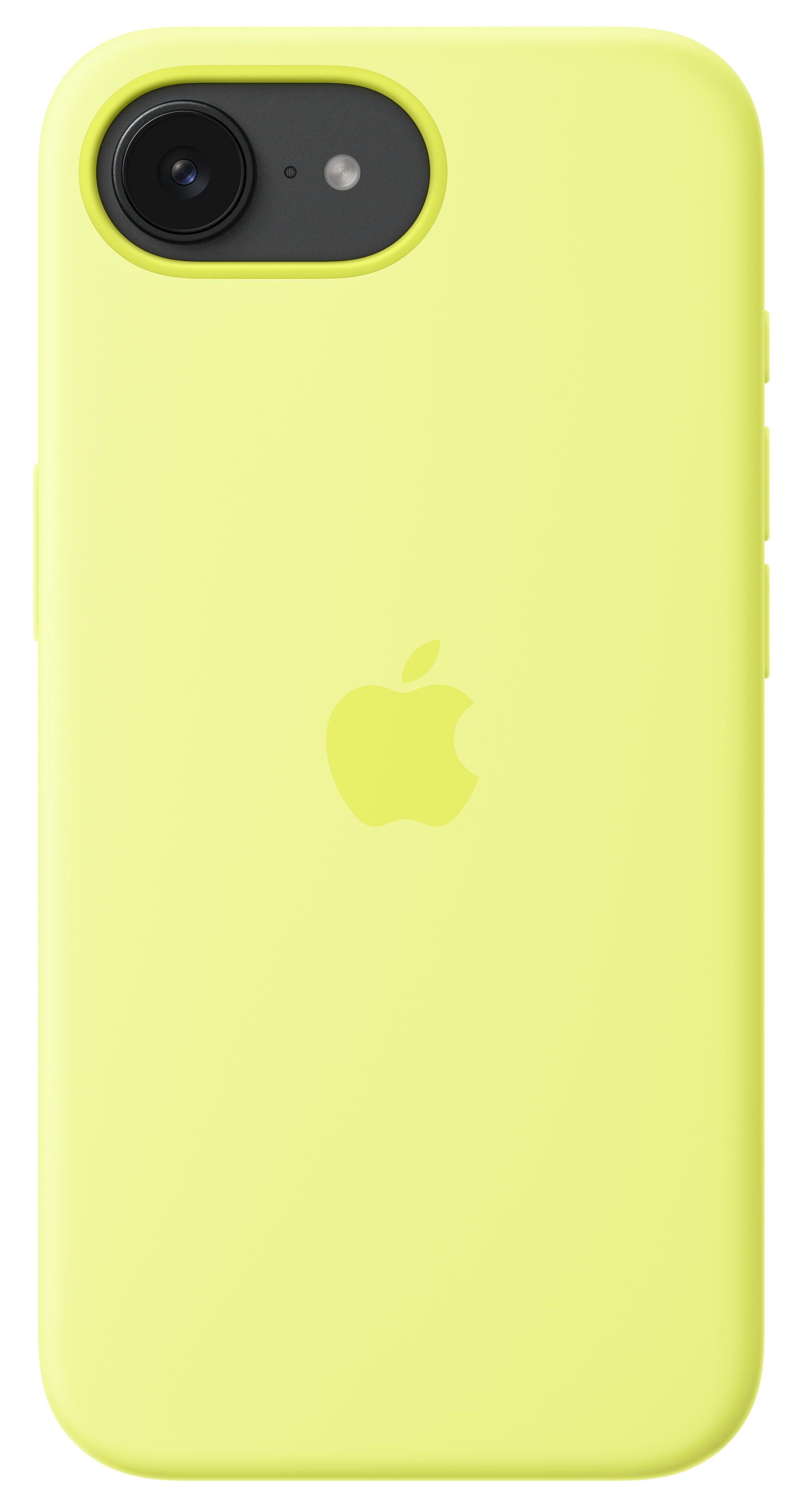 Чохол Apple для iPhone 16e Silicone Case Neon Yellow (MGYW4ZM/A)фото2