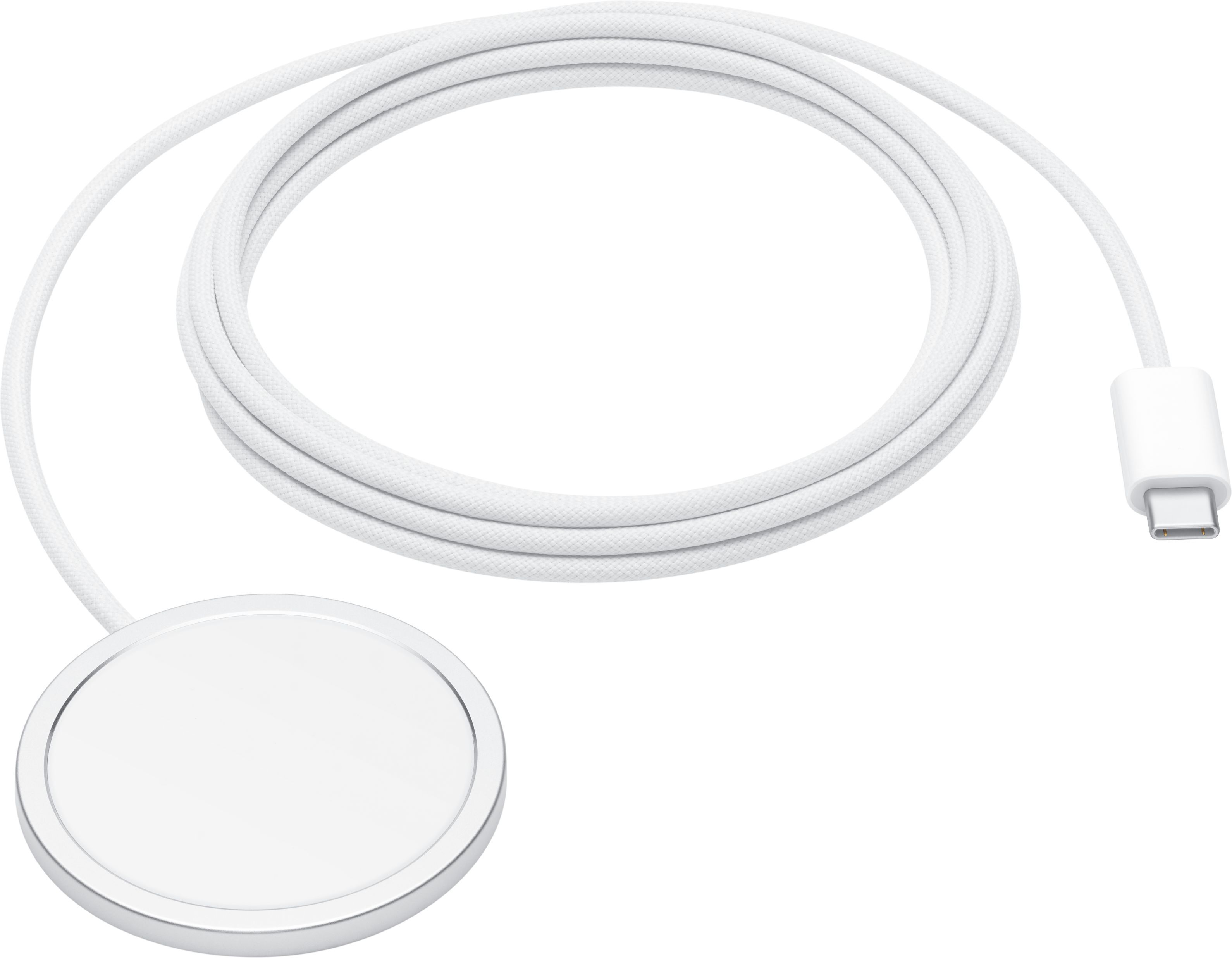 Бездротовий зарядний пристрій Apple MagSafe Charger 2m White (MGDM4ZE/A)фото3