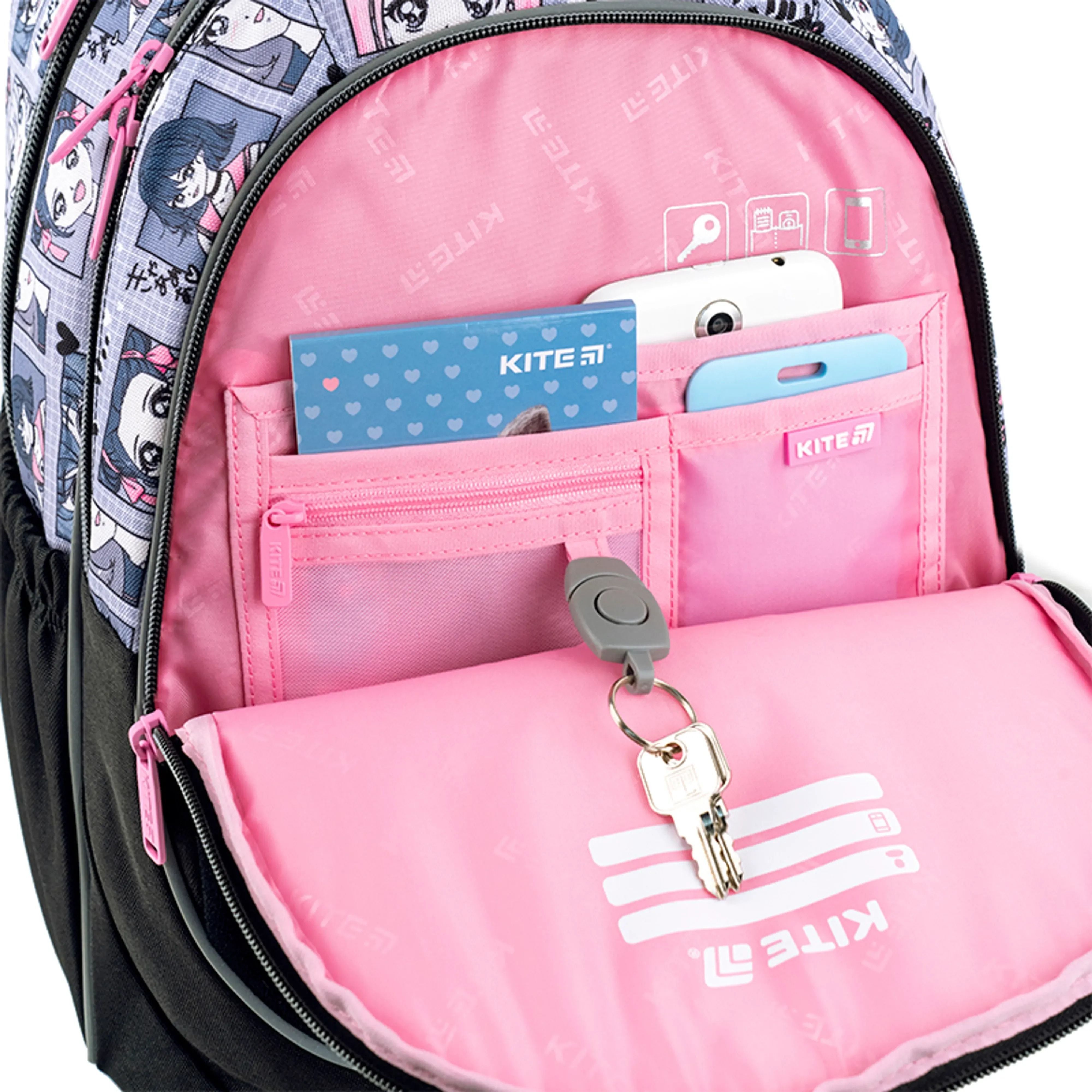 Рюкзак Kite Education 700 Anime Girl (K25-700M-1)фото