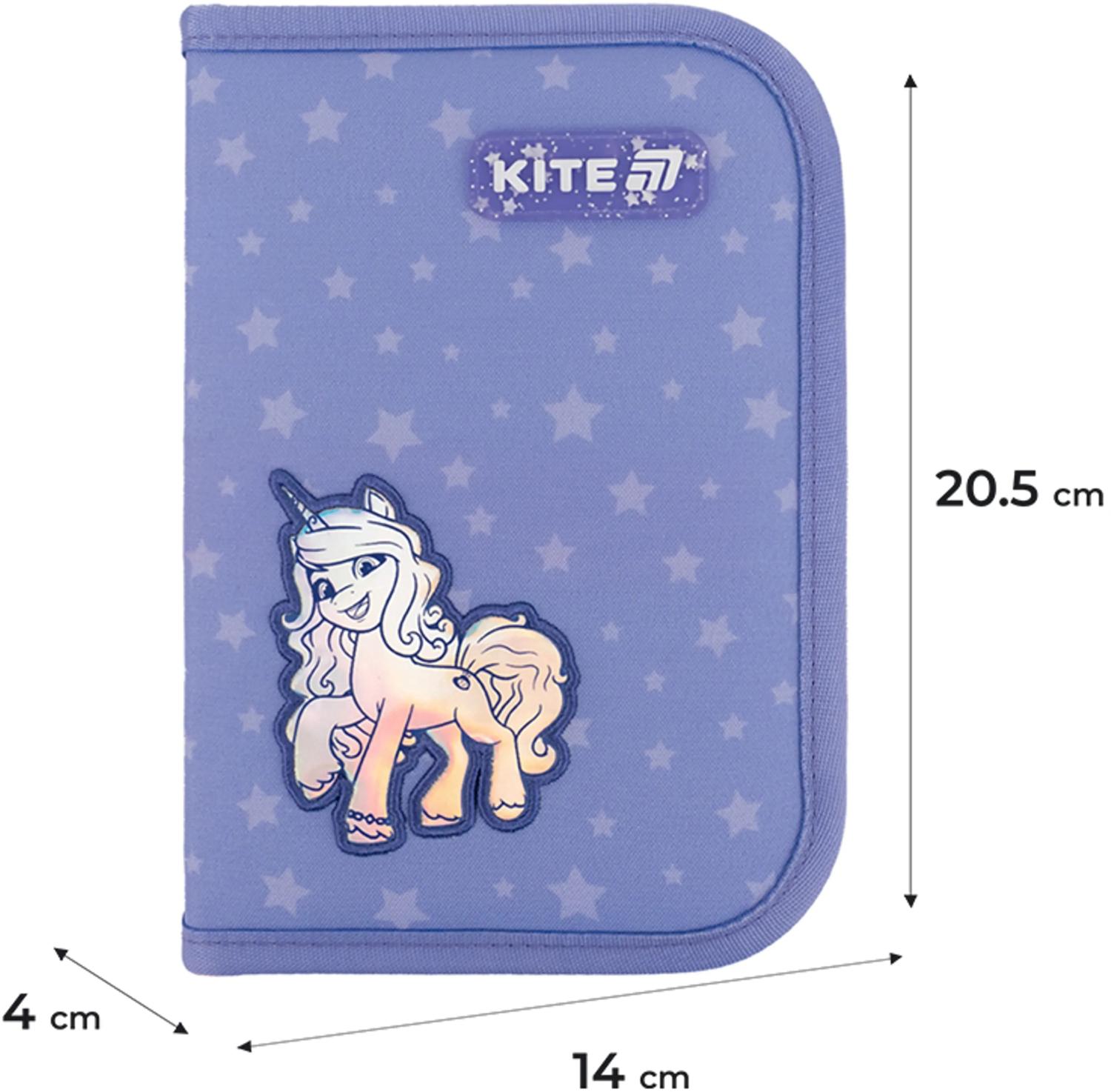 Пенал Kite 1 від., 2 відв., без наповнення 622 LP (LP25-622)фото