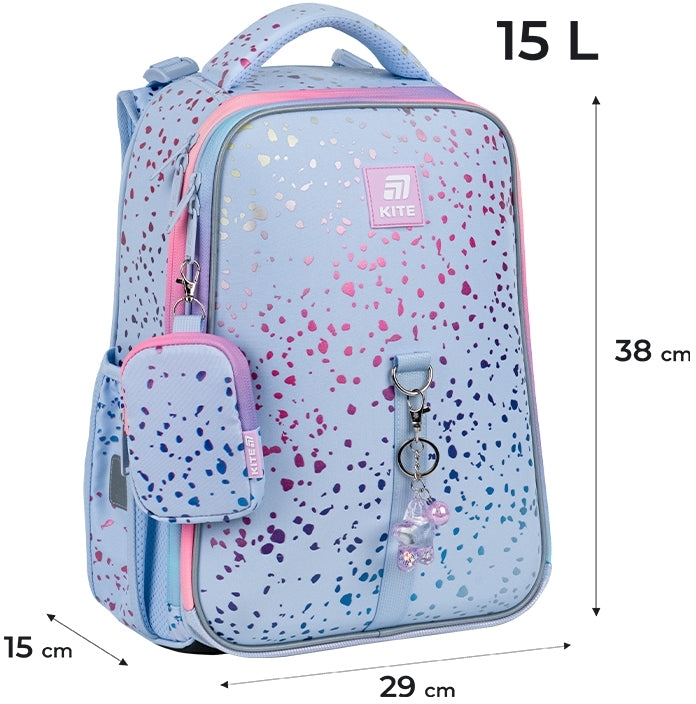 Набір рюкзак + пенал + сумка для взуття Kite 531 Shiny (SET_K25-531M-1)фото2