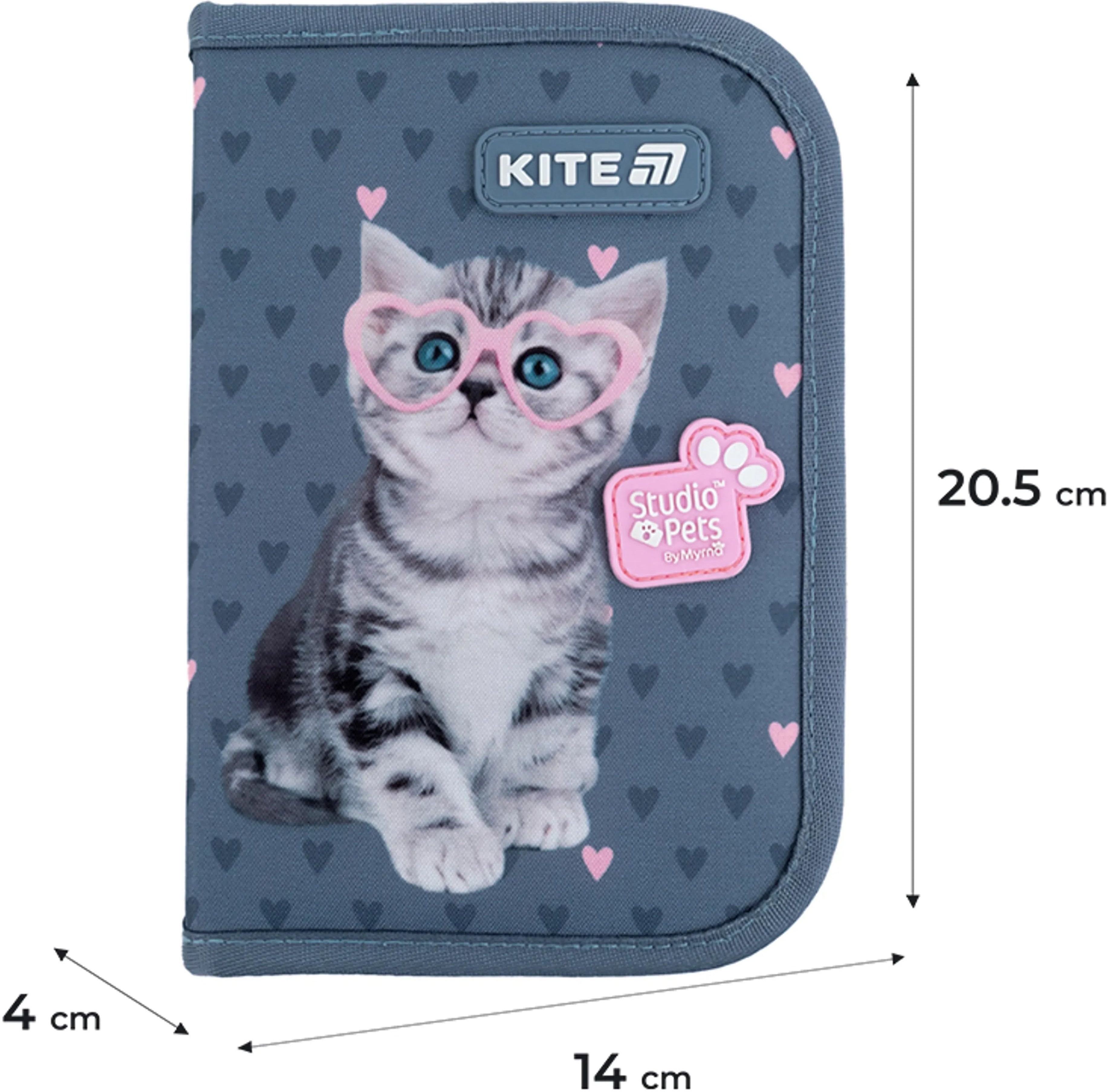 Пенал Kite 1 от., 2 отв., без наполнения 622-1 SP (SP25-622-1) фото 