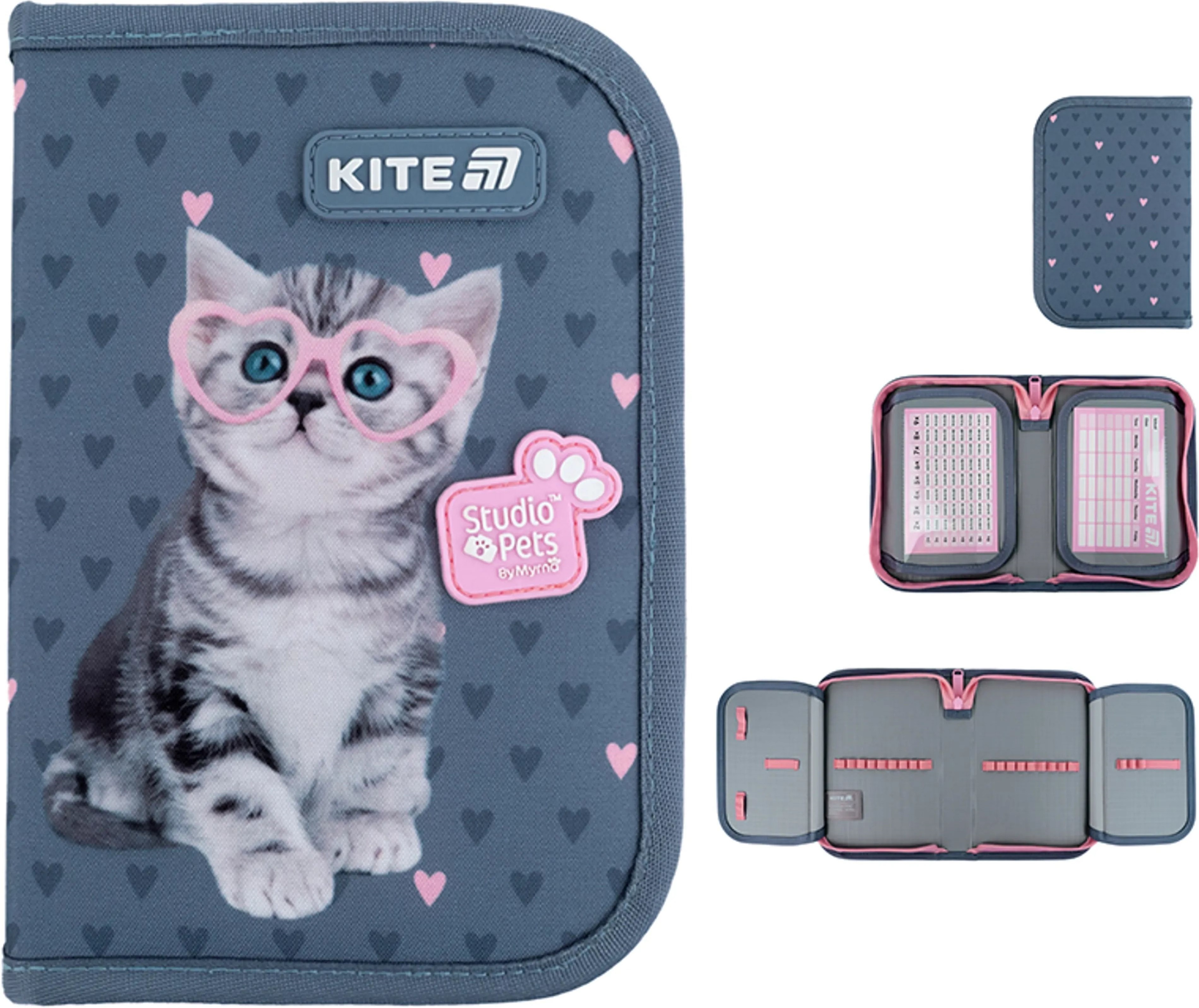 Пенал Kite 1 от., 2 отв., без наполнения 622-1 SP (SP25-622-1) фото 