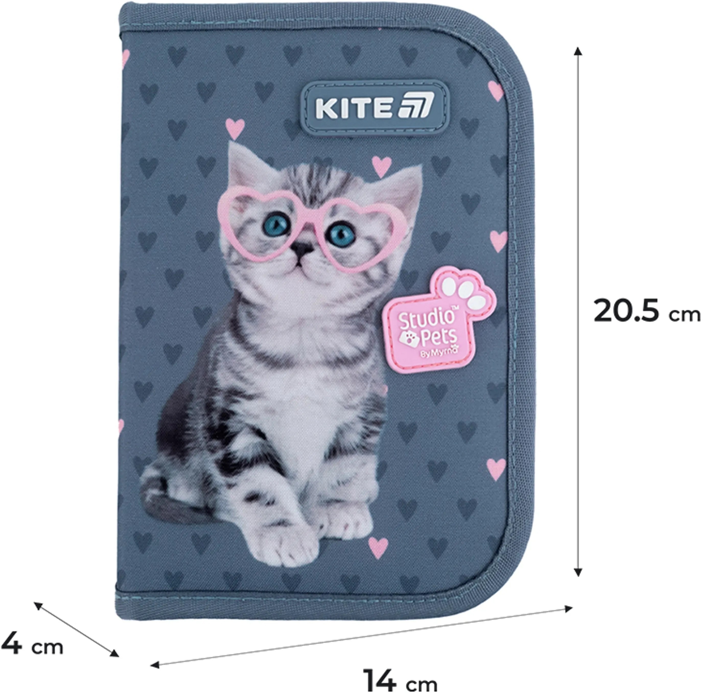 Пенал Kite 1 від., 2 відв., з наповненням 622H-1 SP (SP25-622H-1)фото6