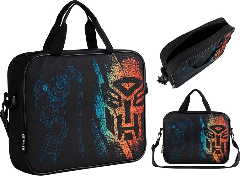 Шкільна текстильна сумка Kite A4, 1 від., 589 TF (TF25-589)фото