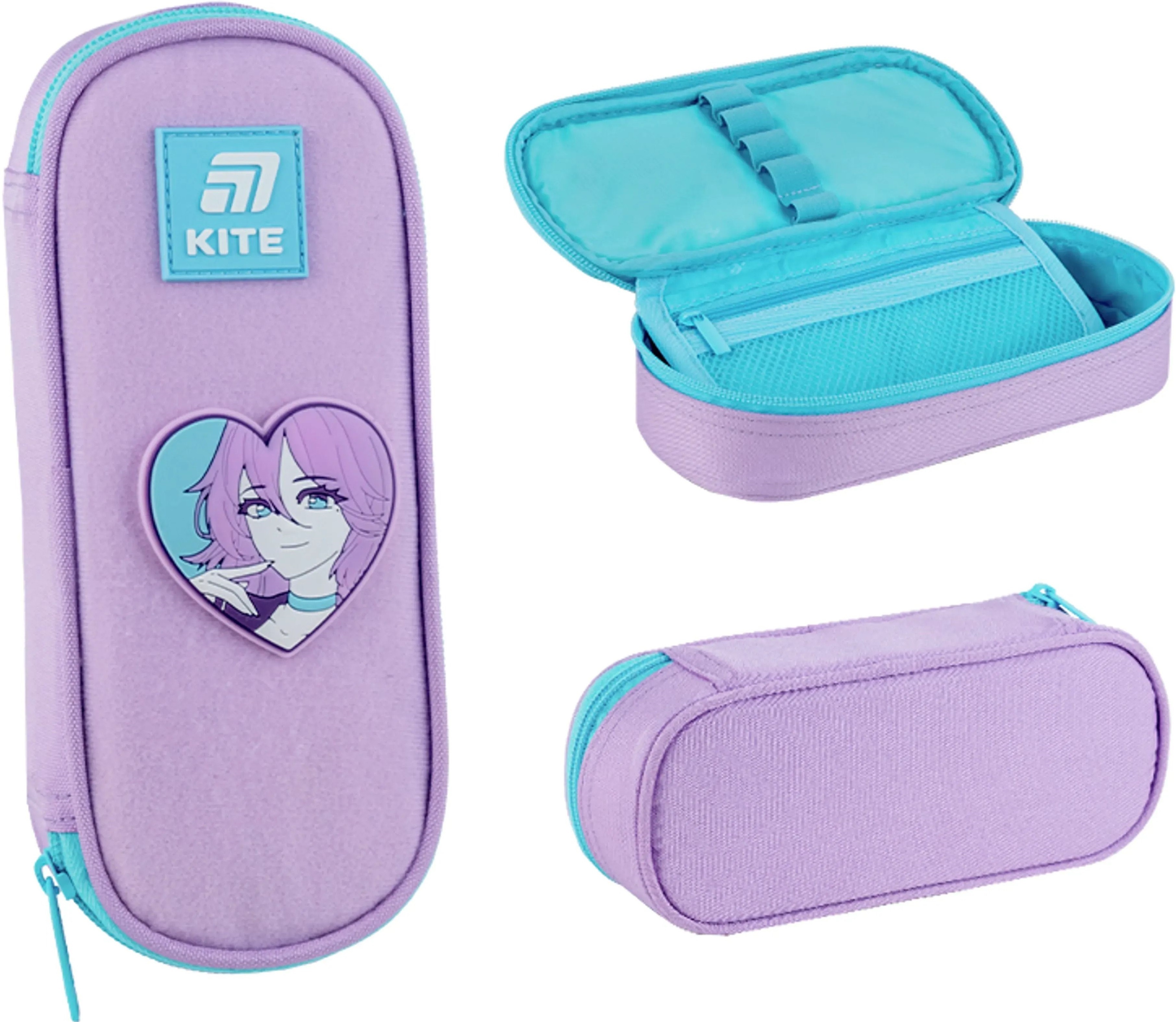 Пенал Kite 599 Kawaii Love (K25-599-20) фото 