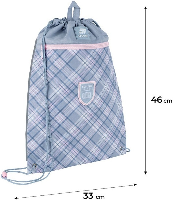 Сумка для обуви Kite 601M College Line Girl (K25-601M-1) фото 