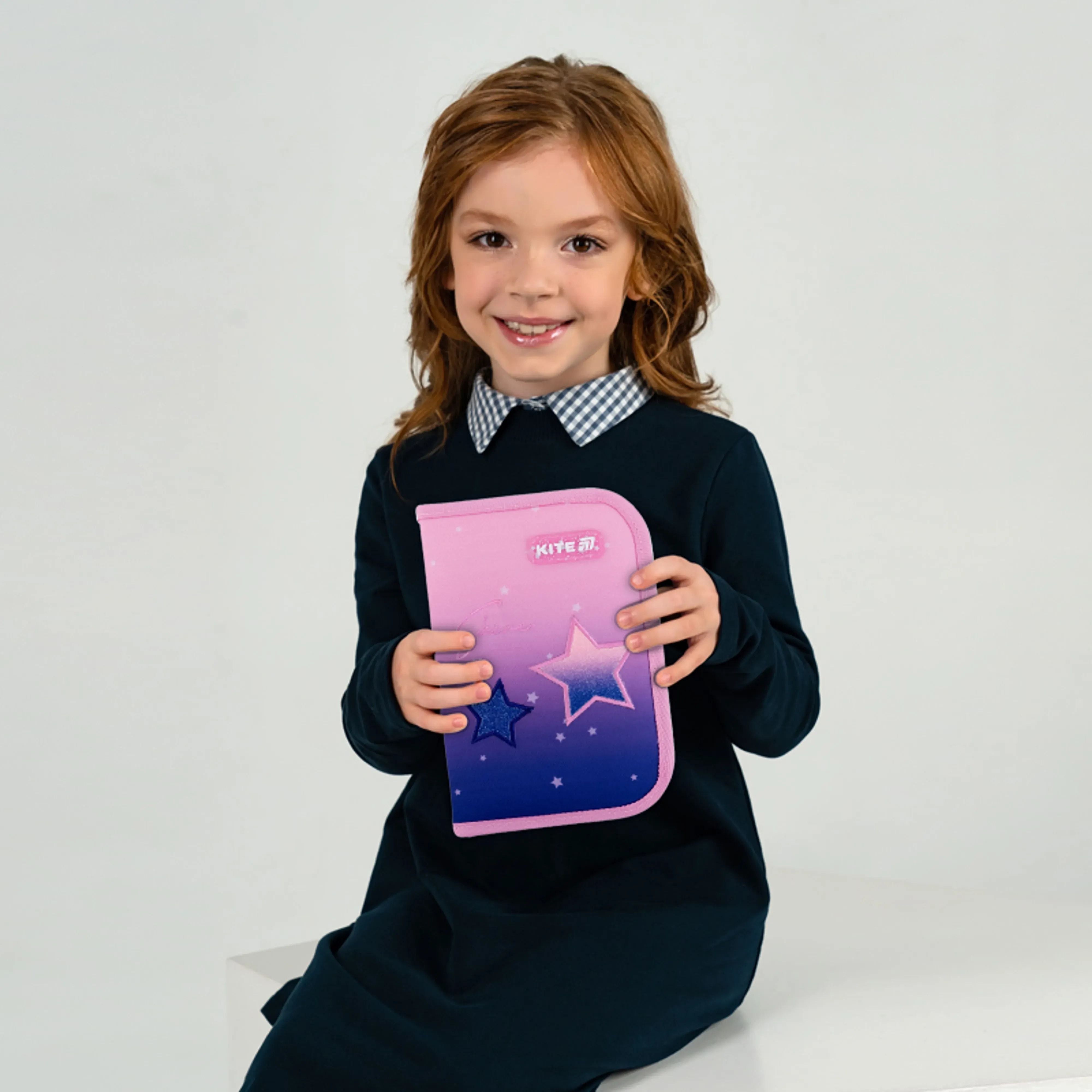 Пенал Kite 1 от., 2 отв., с наполнением 622H Sparkling (K25-622H-1) фото 