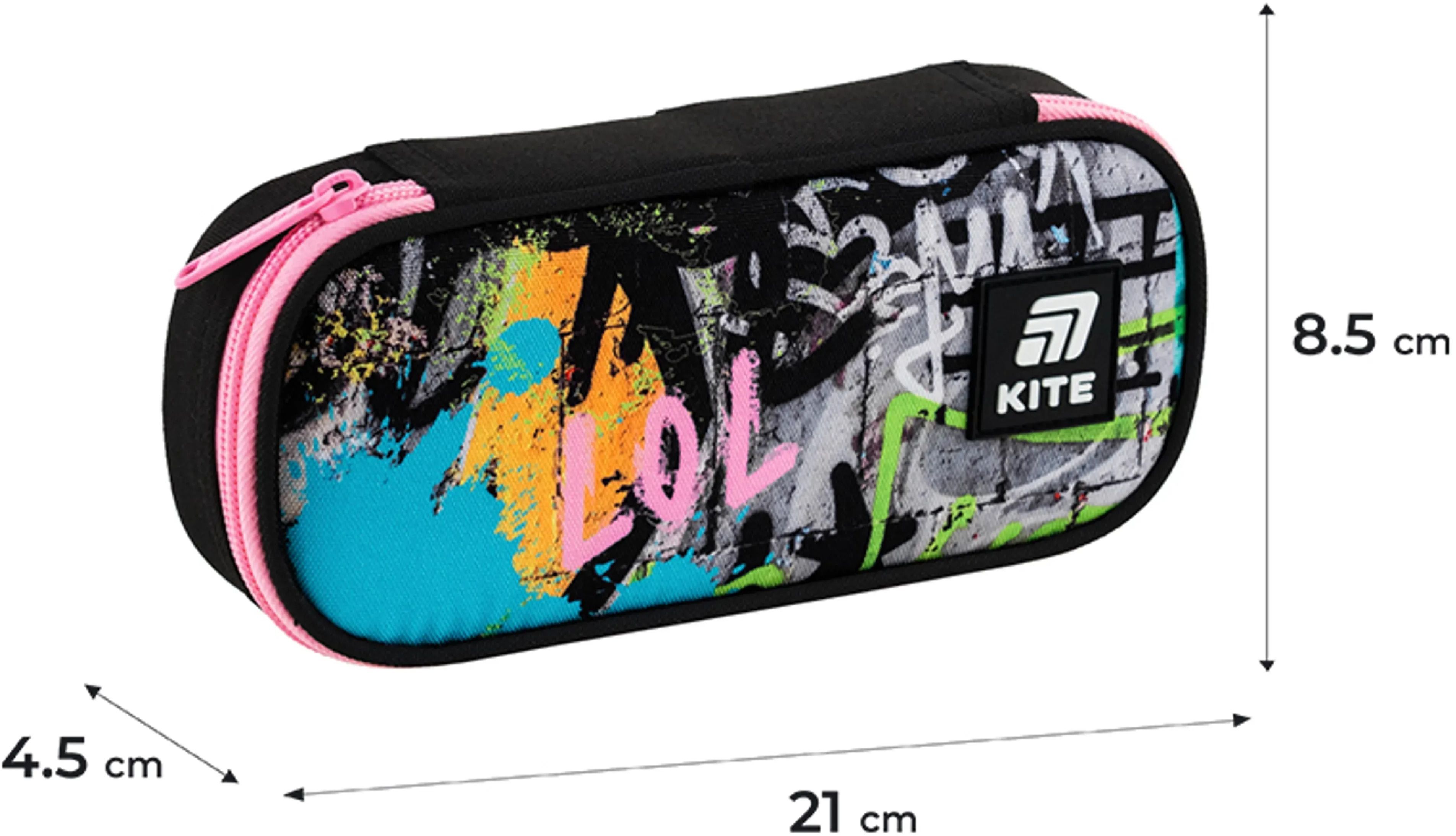 Пенал Kite 662 Street Art (K25-662-3)фото