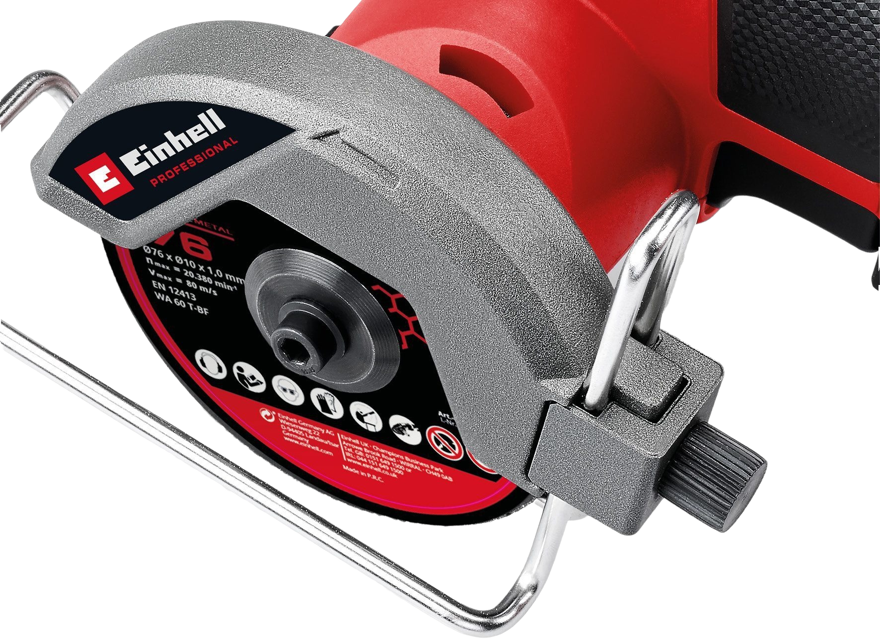 Шліфмашина відрізна акумуляторна Einhell Professional TP-CO 18/76-C (без АКБ та ЗП), (4432000)фото