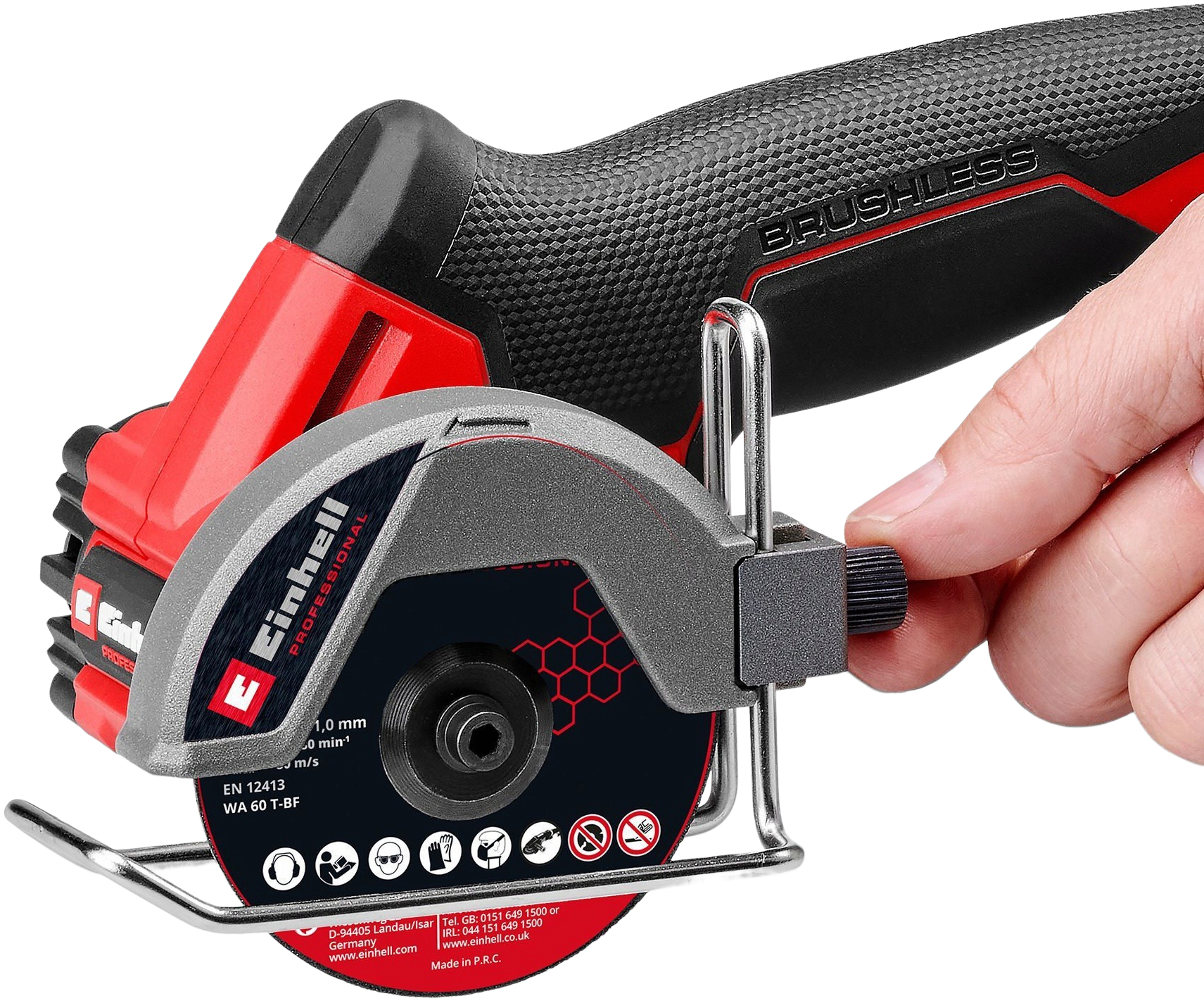 Шліфмашина відрізна акумуляторна Einhell Professional TP-CO 18/76-C (без АКБ та ЗП), (4432000)фото