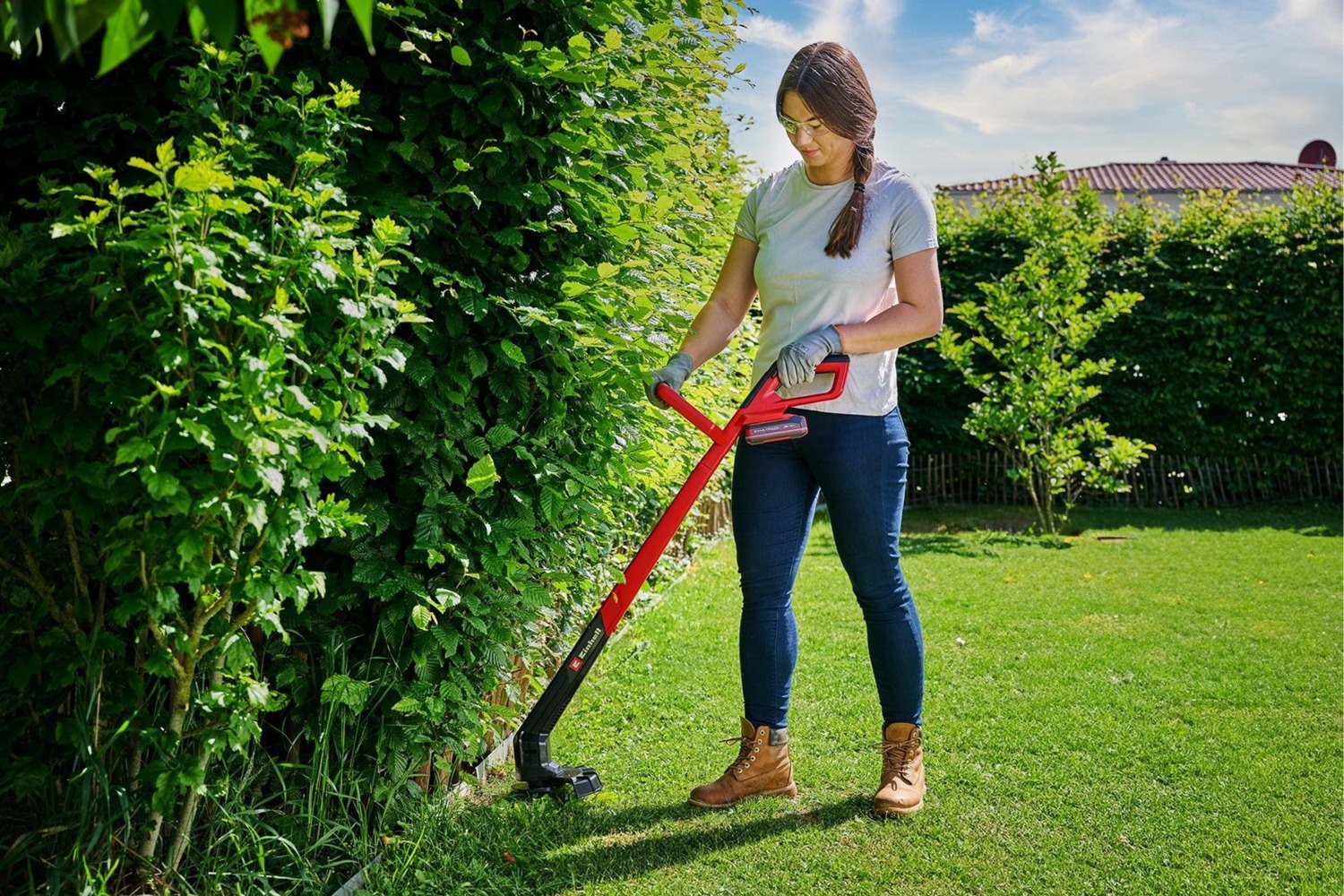 Триммер аккумуляторный Einhell GC-CT 18/2411 Li P 18В (без АКБ и ЗУ), (3411115) фото