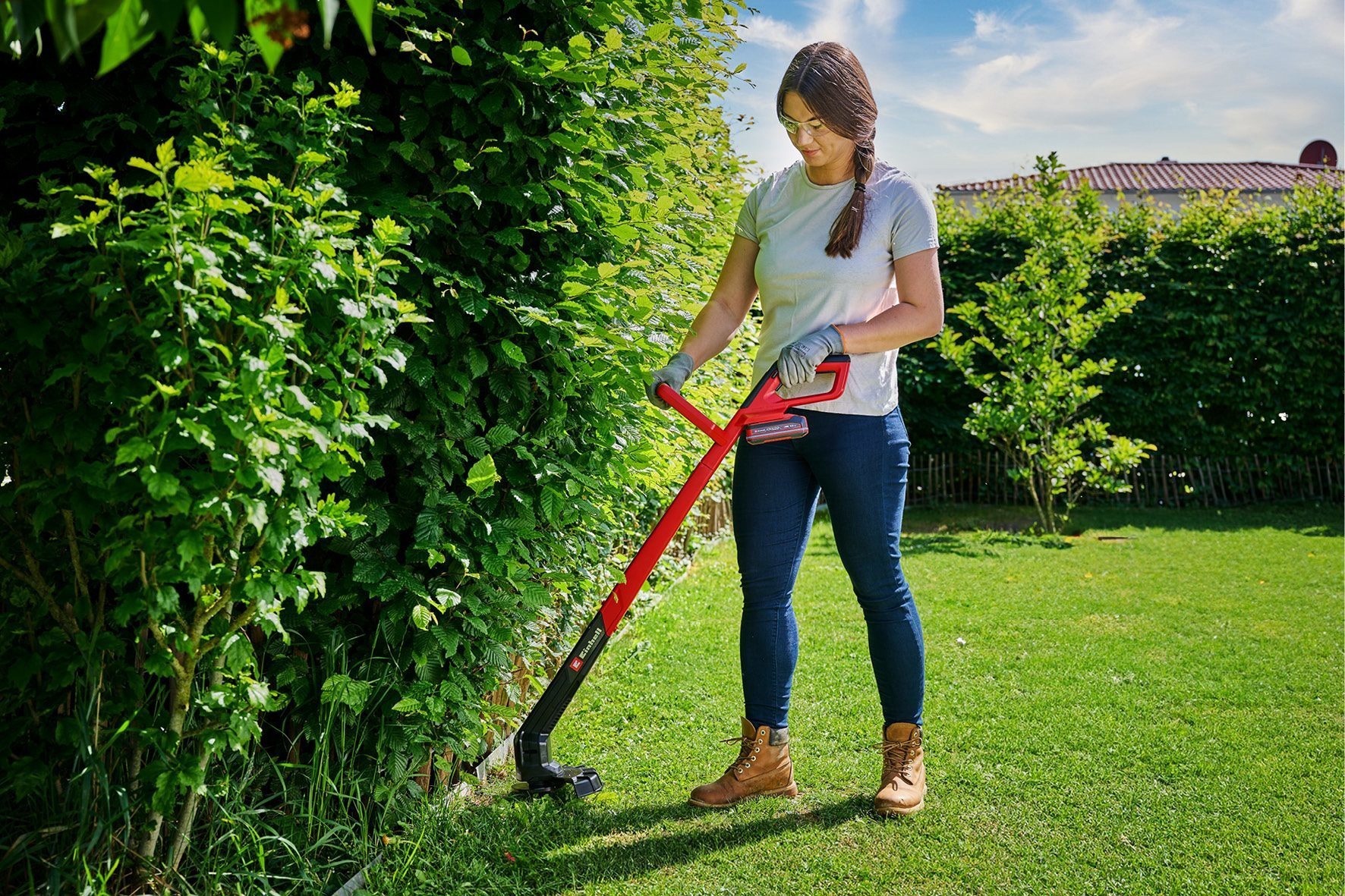 Триммер аккумуляторный Einhell GC-CT 18/2411 Li P 18В (без АКБ и ЗУ), (3411115) фото 8