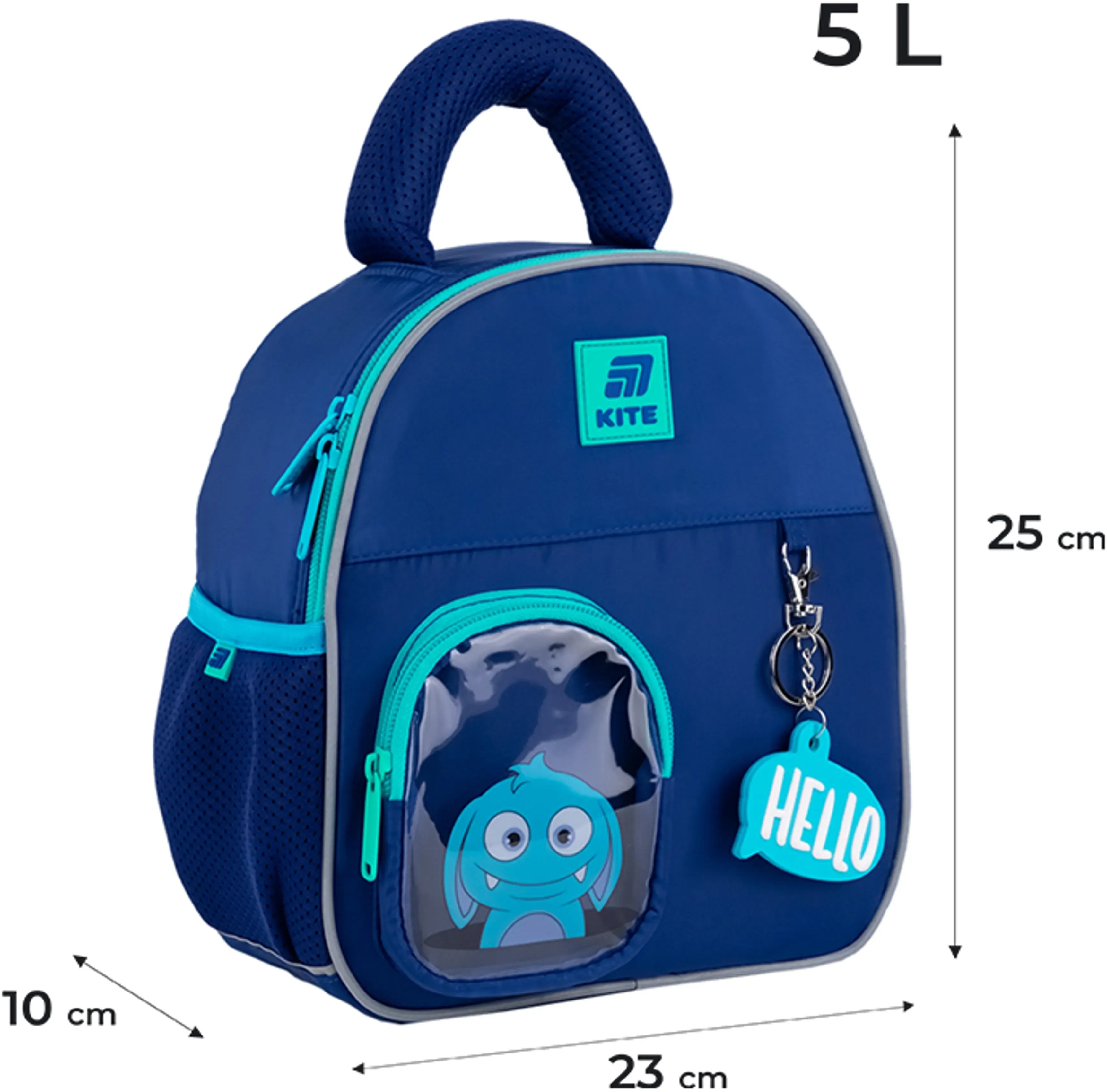 Рюкзак Kite Kids 2737 Hello Monster (K25-2737XXS-3)фото