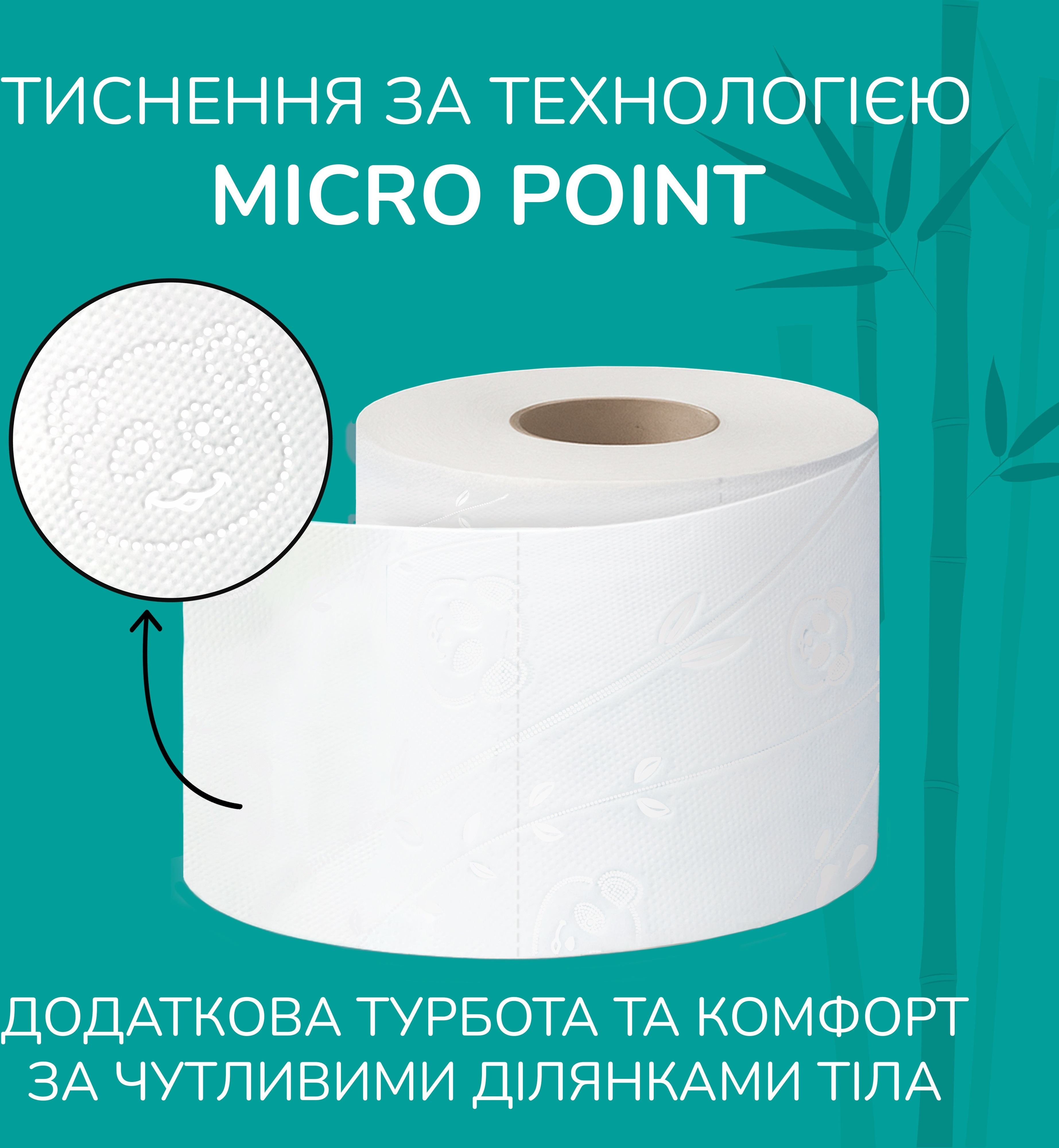 Туалетная бумага Снежная Панда Extra Care Sensitive 32 шт фото 4