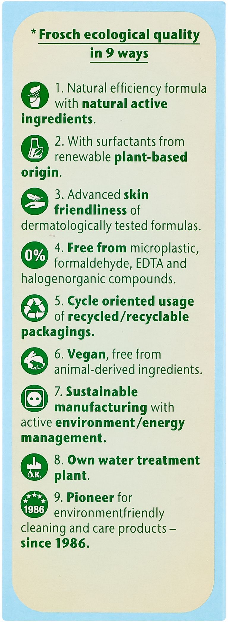 Таблетки для посудомийних машин Frosch Сода 30x18 гфото5