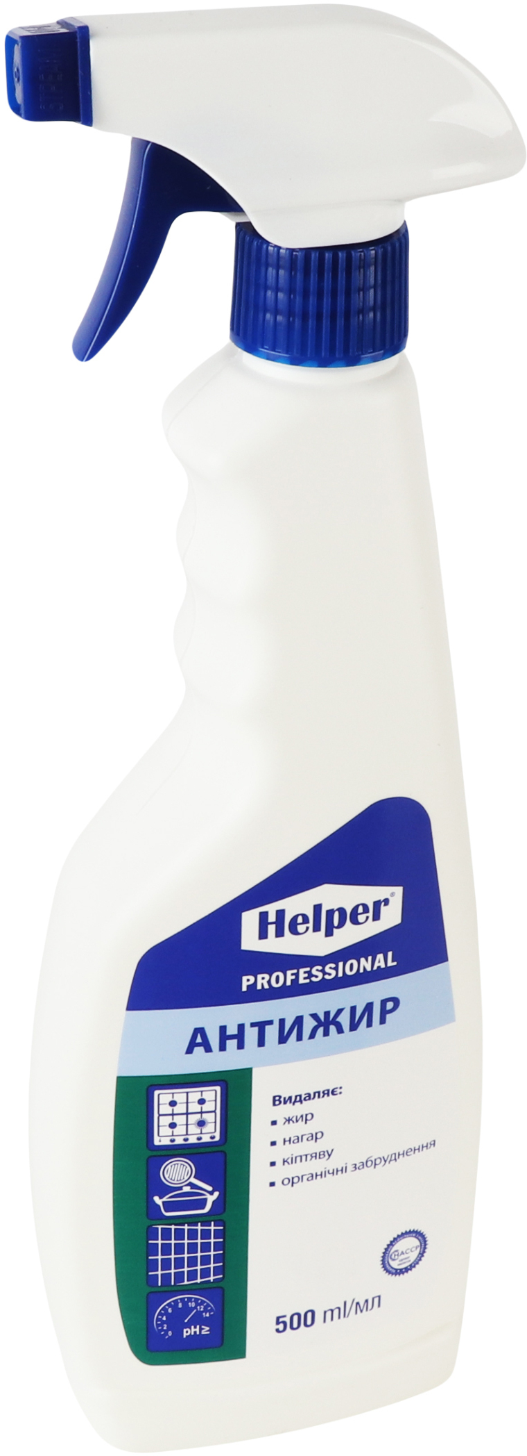 Средство для мытья кухонных поверхностей Helper Professional Антижир 500 мл фото 2