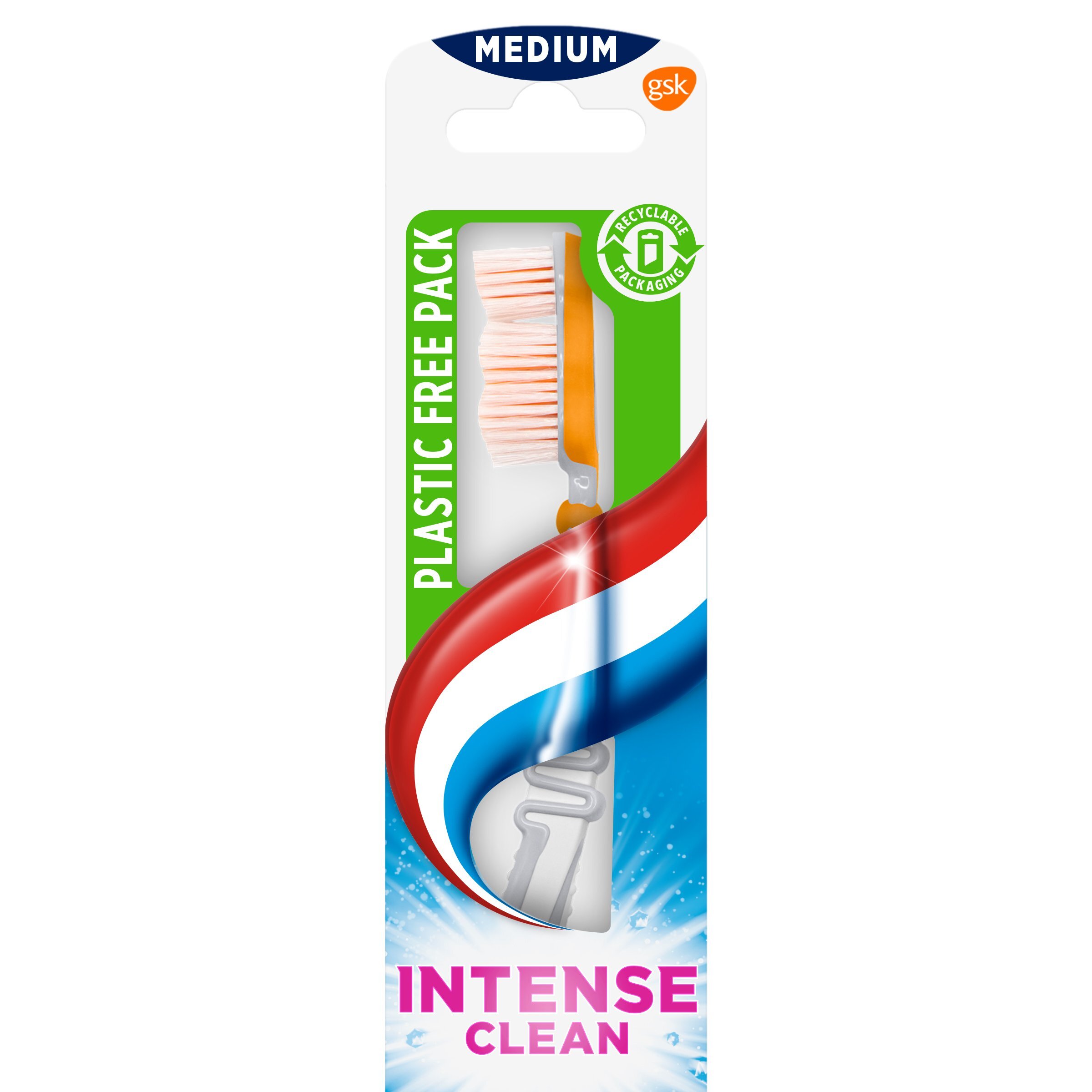 Зубна щітка Aquafresh Intense Clean Середня жорсткість 1 шт фото4