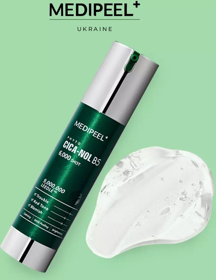 Пілінг-сироватка для чутливої та проблемної шкіри MEDI-PEEL Phyto Cica Nol B5 6000 Shot 50 млфото