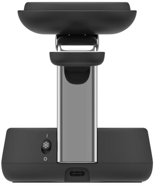 Беспроводное зарядное устройство Belkin UltraCharge Pro 3в1 25Вт Charcoal (WIZ040KQCH) фото 3