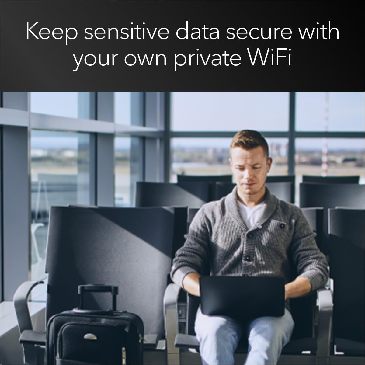 Мобільний маршрутизатор NETGEAR MH3150 Nighthawk M3 AX3600, 5G/4G/LTE, 1xUSB TypeC, 2xTS-9 (MH3150-100EUS)фото