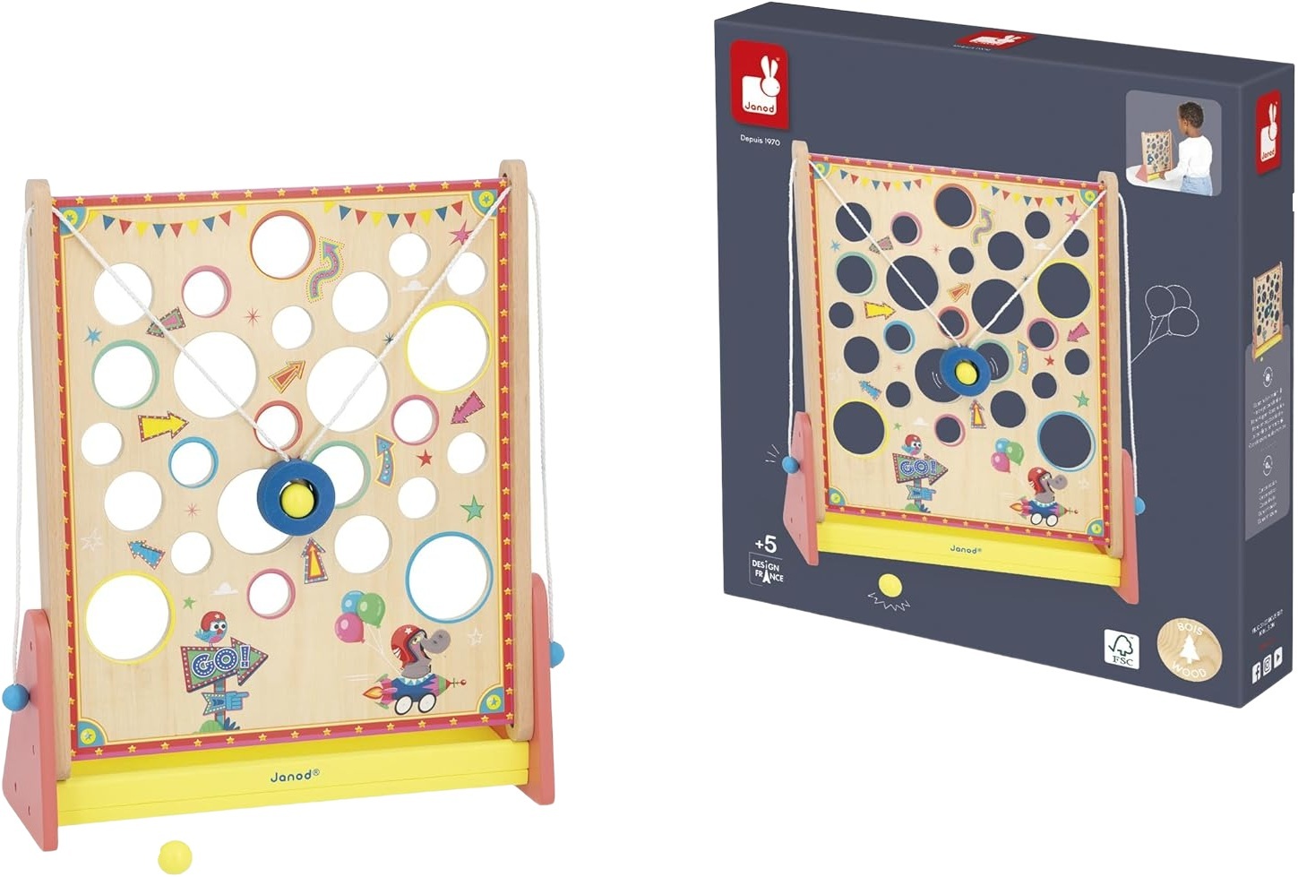 Настільна гра Janod Вертикальний виклик (J03369)фото7