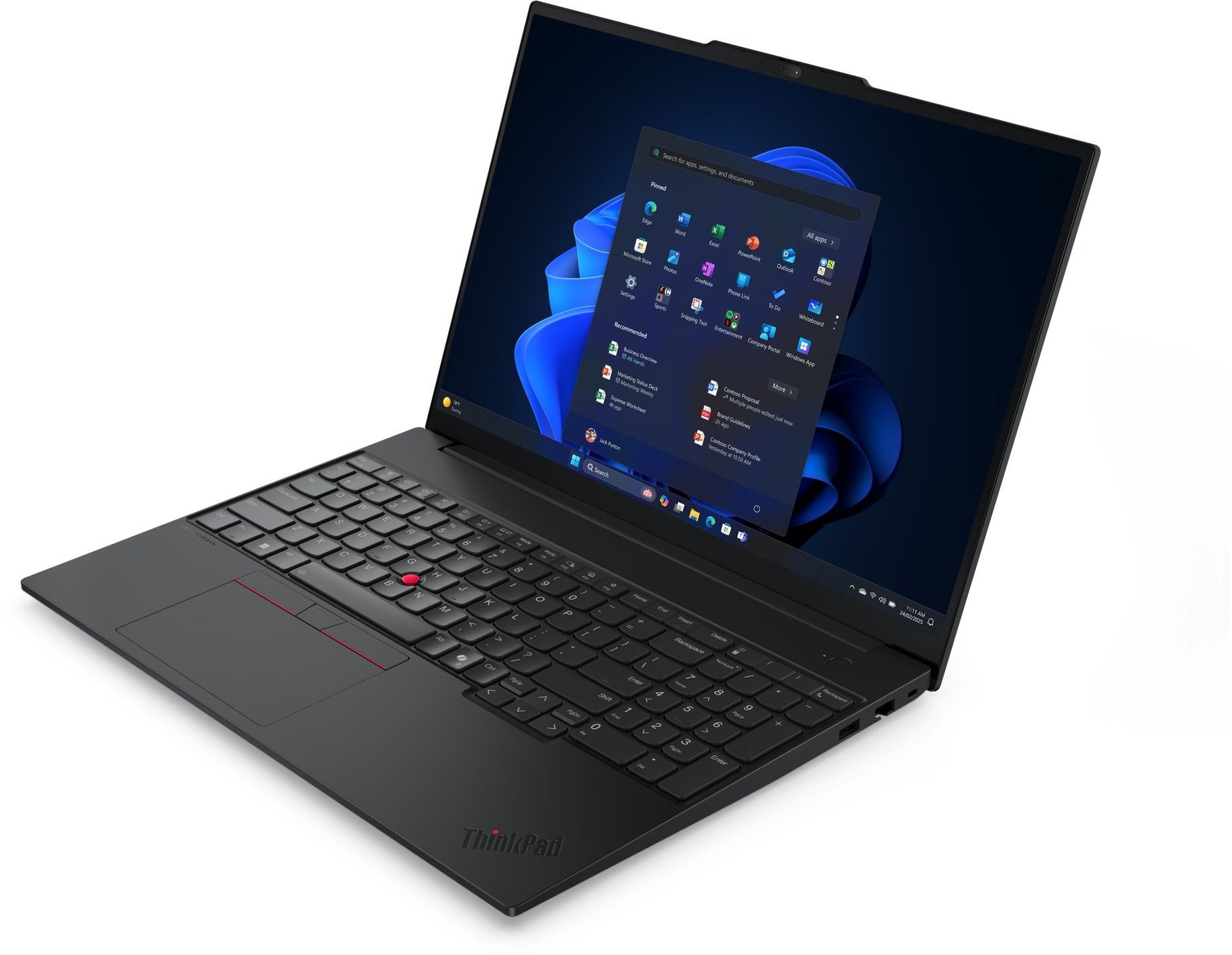 Ноутбук LENOVO ThinkPad E16 Gen 3 Black (21TGS08M00)фото3