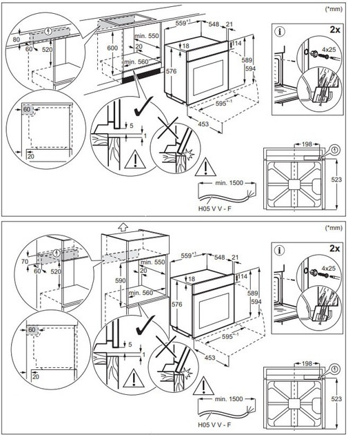Духовой шкаф Electrolux EOF8H39H фото 2