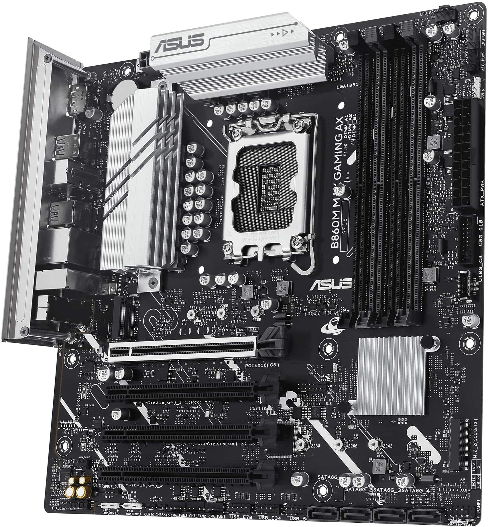 Материнcька плата ASUS B860M MAX GAMING AX Wi-Fi (90MB1JZ0-M0EAY0)фото6