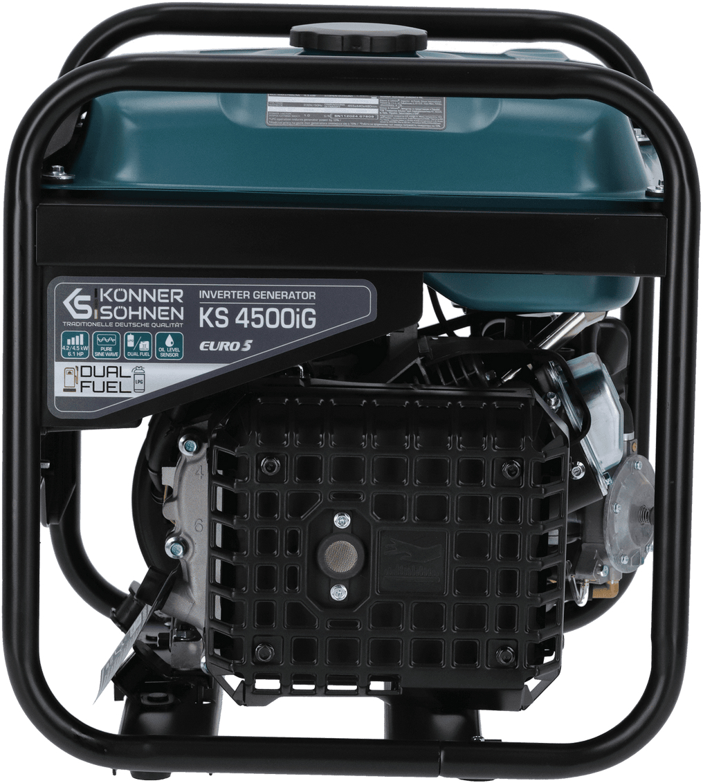 Генератор газово-бензиновий інверторний Konner&amp;Sohnen KS 4500iG, 230В, 4.5кВт (KS4500IG)фото