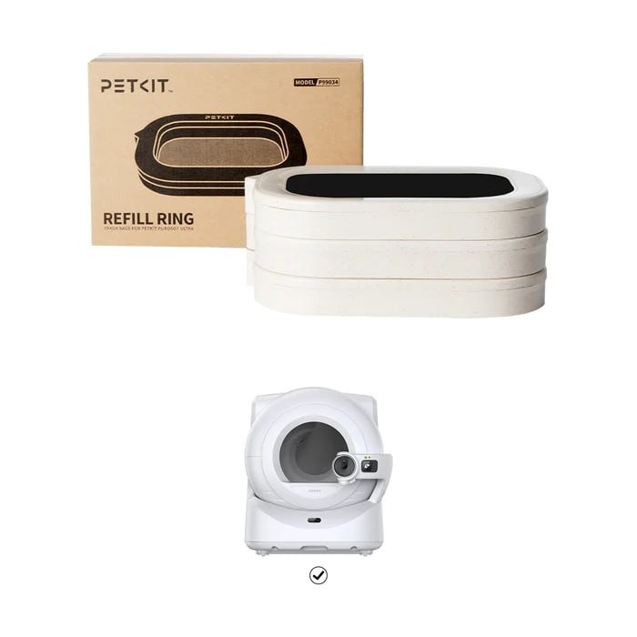 Заправне кільце для мусорних пакетів Petkit Refill Ringфото2