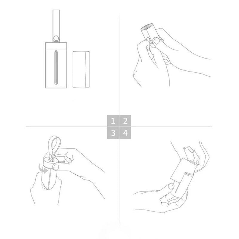 Набор пакетов Petkit Waste Bag Refill 8 рулонов фото 3