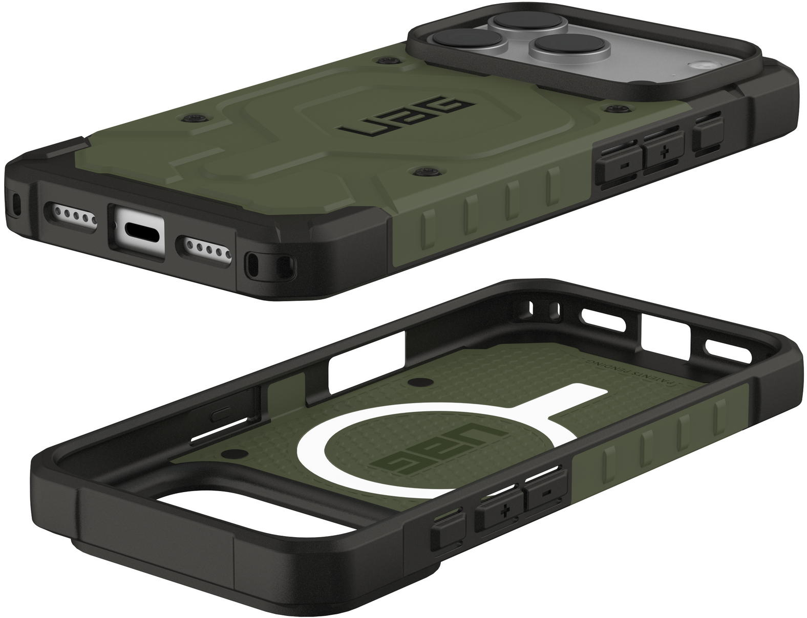 Чохол UAG для Apple iPhone 17 Pro Pathfinder MagSafe Olive (114548117272)фото16