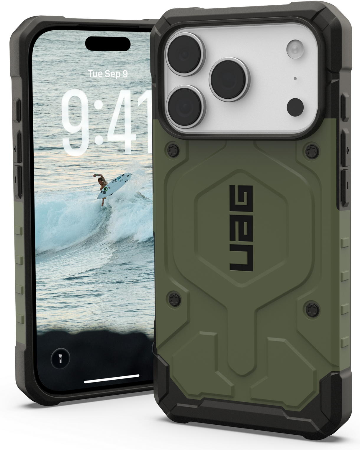 Чохол UAG для Apple iPhone 17 Pro Pathfinder MagSafe Olive (114548117272)фото14