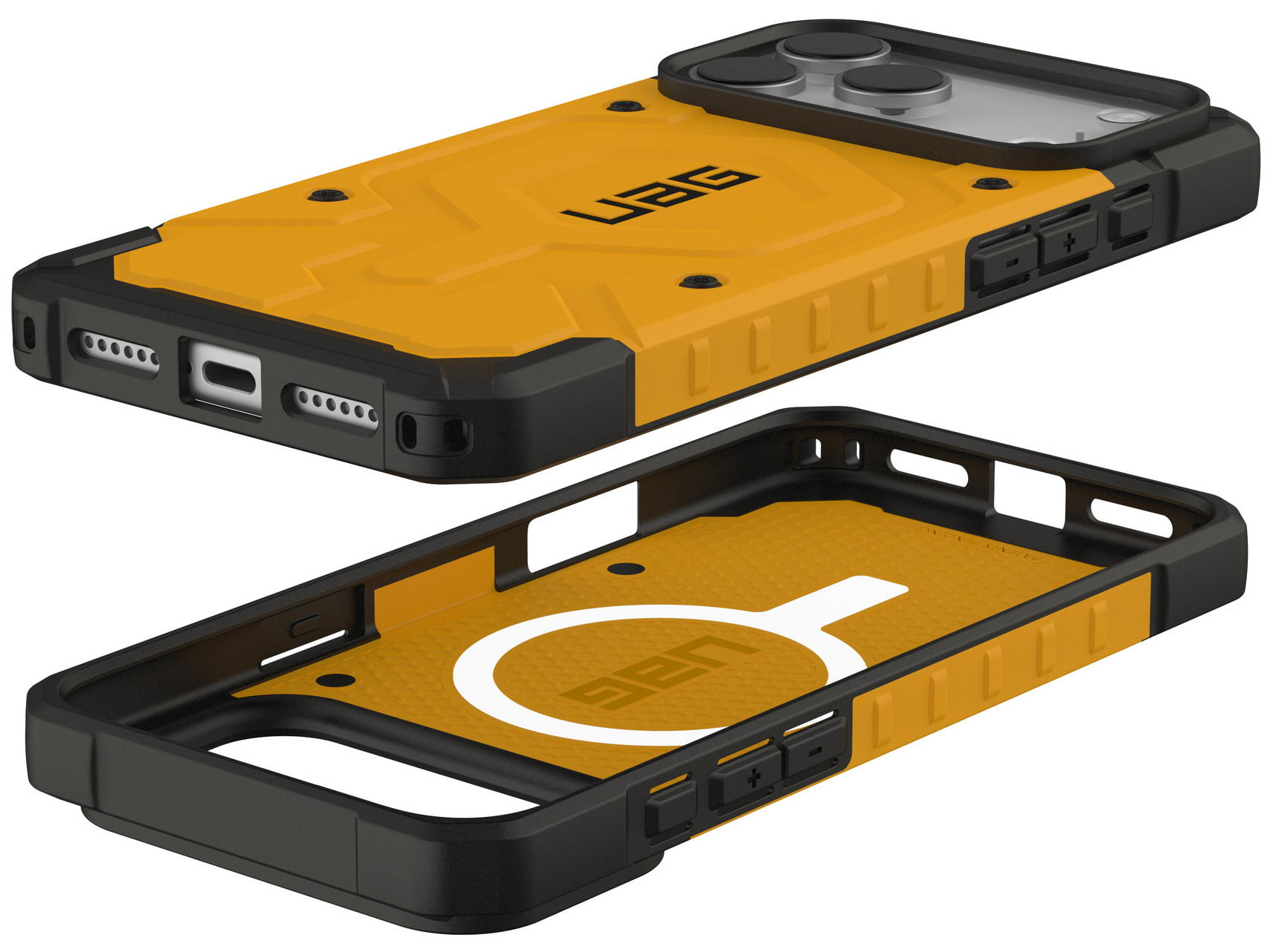 Чехол UAG для Apple iPhone 17 Pro Max Pathfinder MagSafe Heritage Yellow (114549118282) фото 