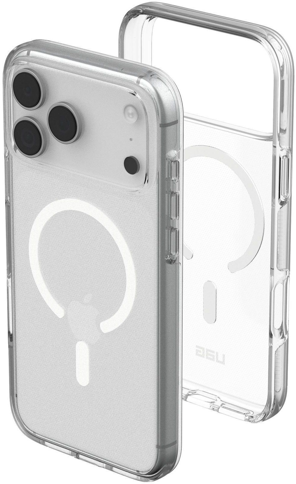 Чохол UAG для Apple iPhone 17 Pro Max Scout Clear MagSafe Ice/White (114557114341)фото14