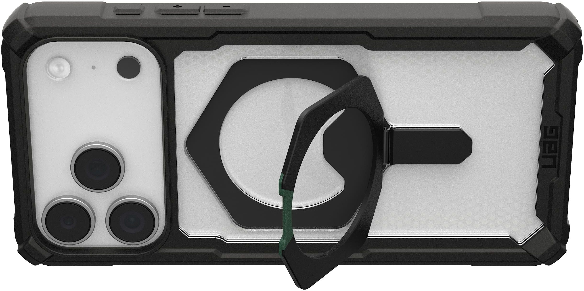 Чехол UAG для Apple iPhone 17 Pro Max Plasma XTE MagSafe Black/Clear (11452811404G) фото 12