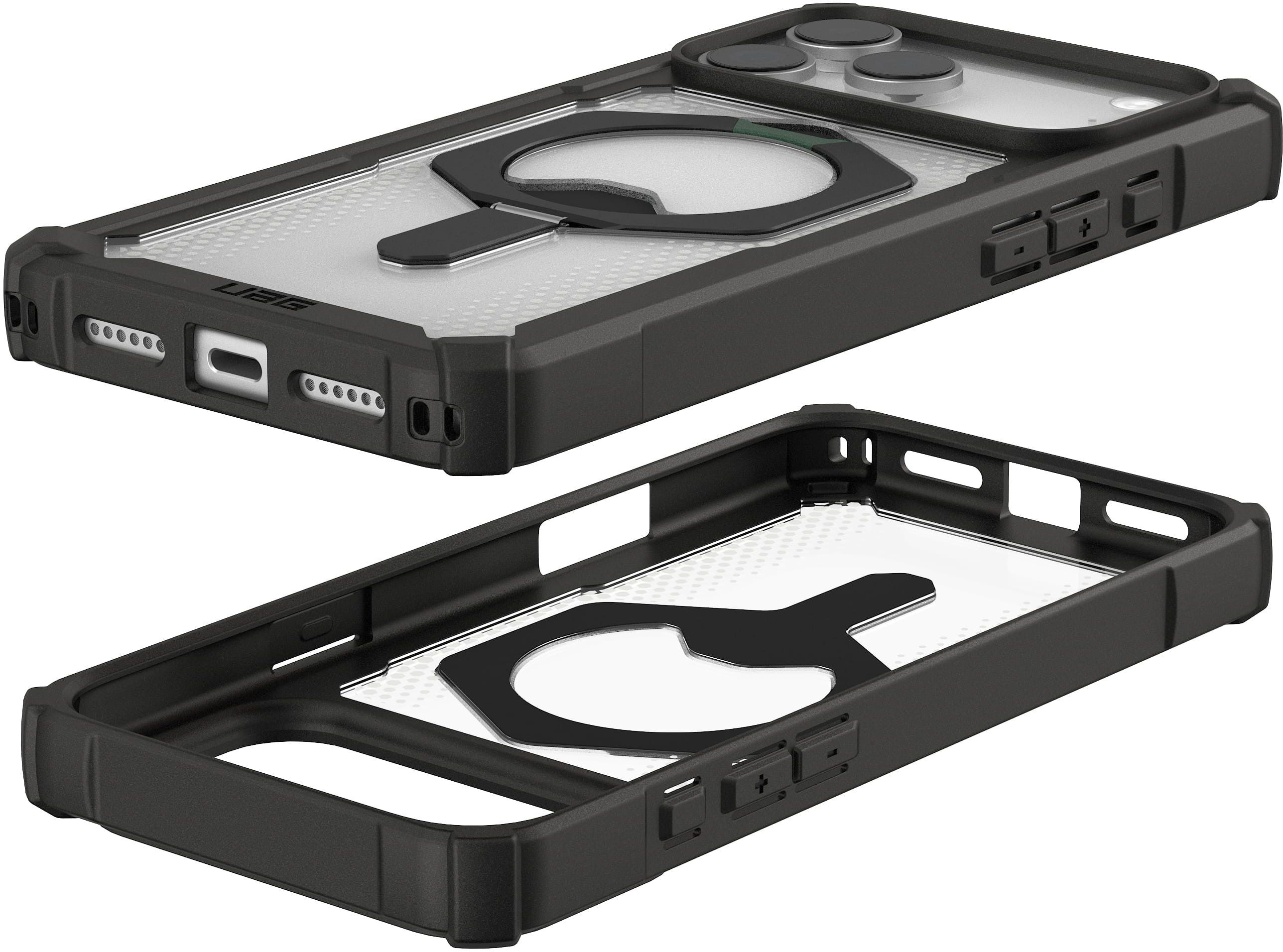 Чехол UAG для Apple iPhone 17 Pro Max Plasma XTE MagSafe Black/Clear (11452811404G) фото 18