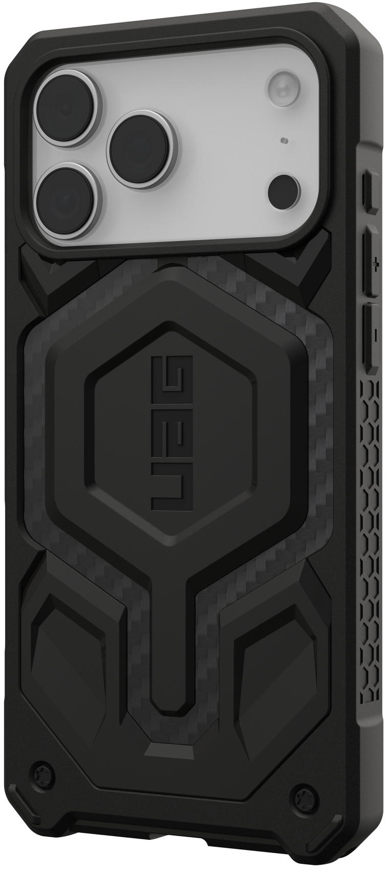 Чохол UAG для Apple iPhone 17 Pro Max Monarch Pro MagSafe Carbon Fiber (114514114242)фото3