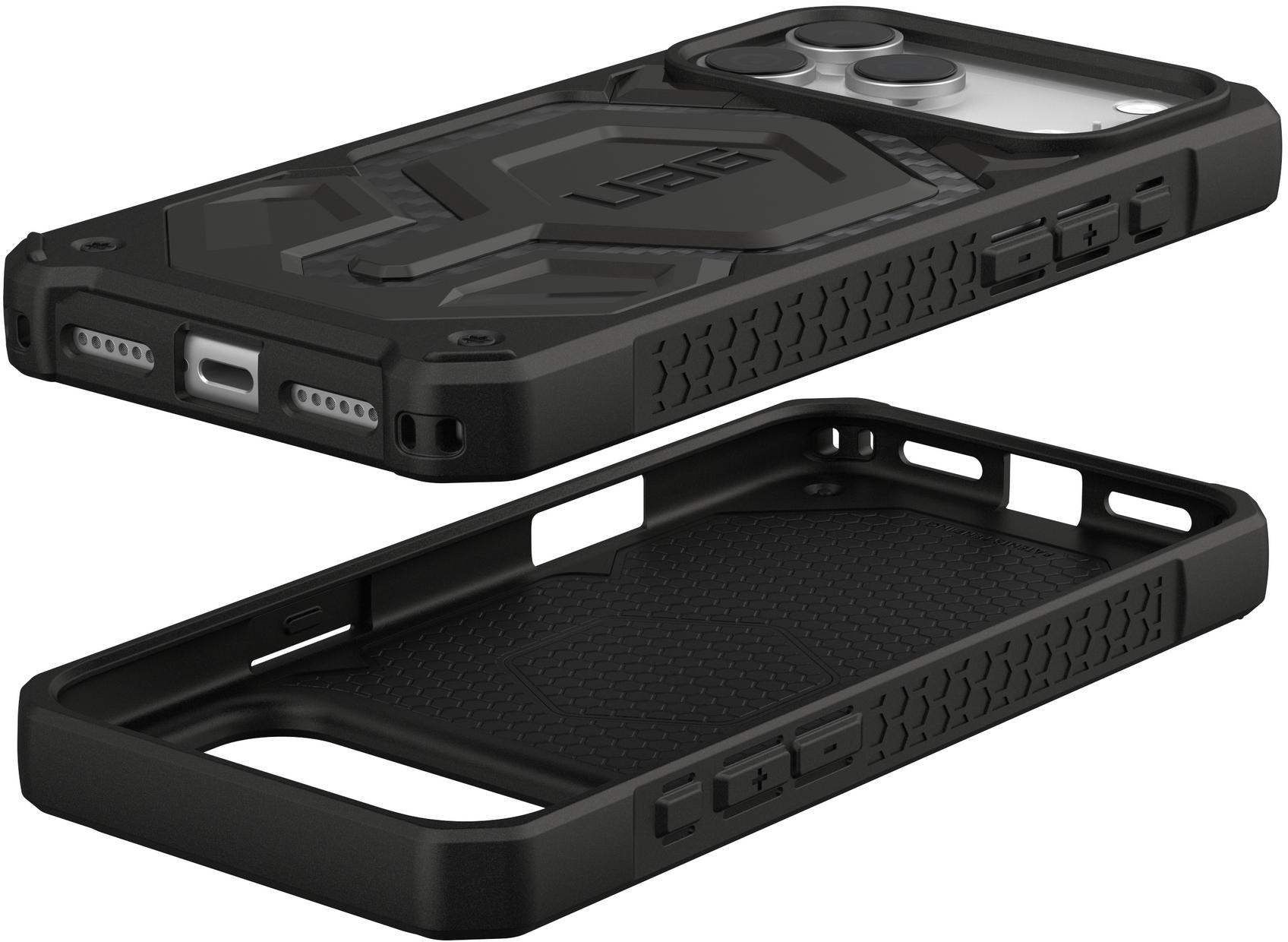 Чохол UAG для Apple iPhone 17 Pro Max Monarch Pro MagSafe Carbon Fiber (114514114242)фото16