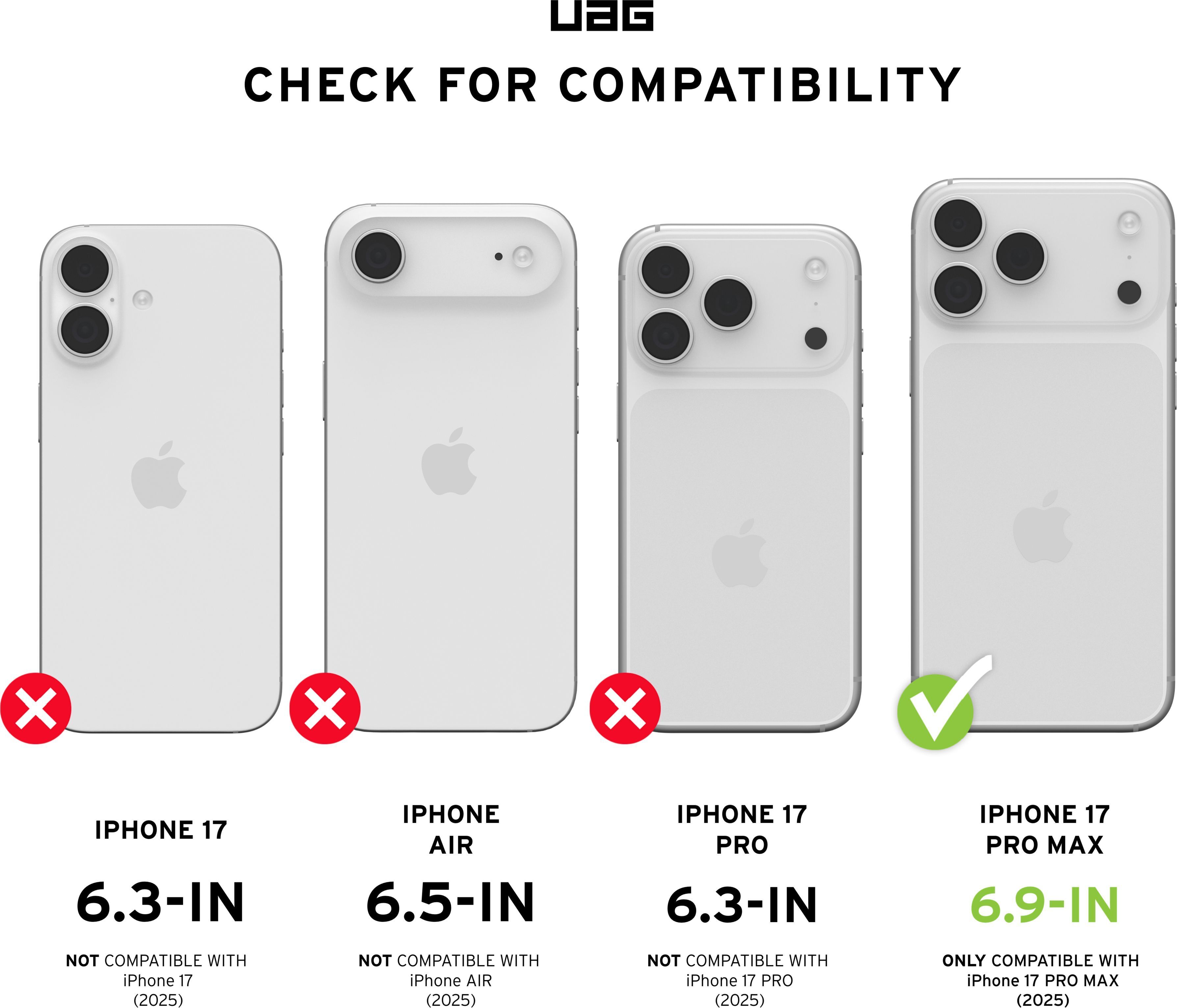 Чохол UAG для Apple iPhone 17 Pro Max Civilian MagSafe Mallard (114546115555)фото17