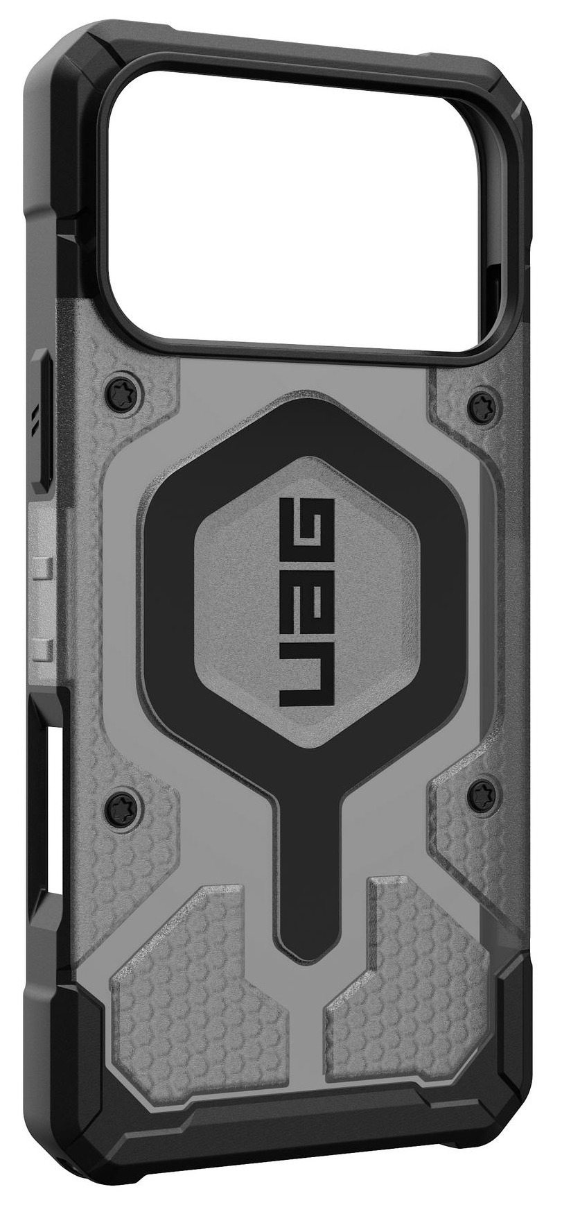 Чохол UAG для Apple iPhone 17 Pro Max Pathfinder Clear MagSafe Ash/Black (114552113140)фото6