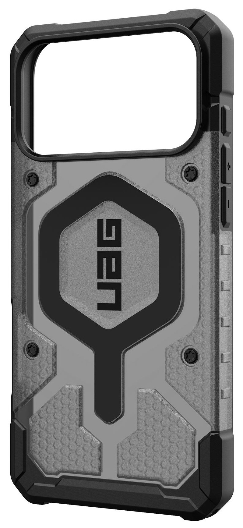 Чохол UAG для Apple iPhone 17 Pro Max Pathfinder Clear MagSafe Ash/Black (114552113140)фото8