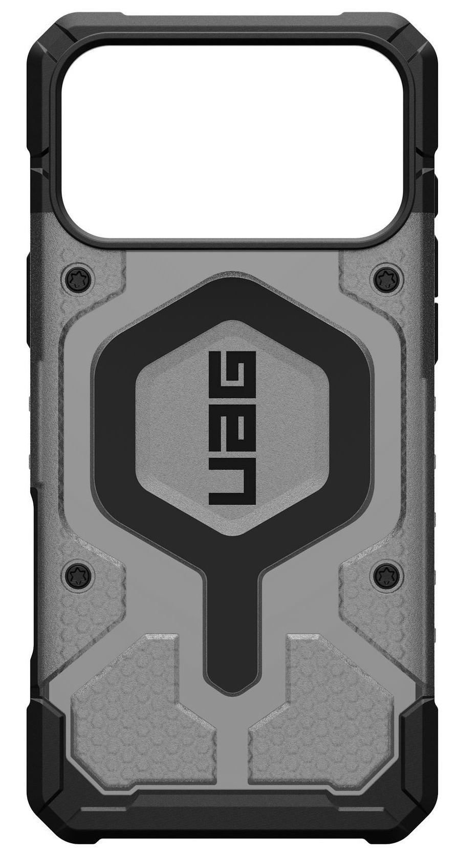 Чохол UAG для Apple iPhone 17 Pro Max Pathfinder Clear MagSafe Ash/Black (114552113140)фото7