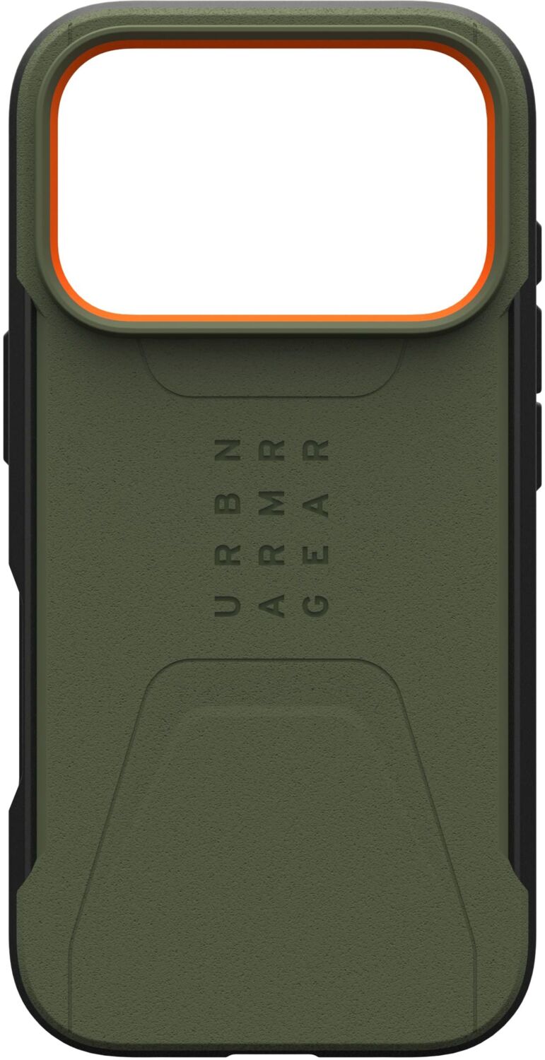 Чохол UAG для Apple iPhone 17 Pro Civilian MagSafe Olive/Orange (114545117297)фото