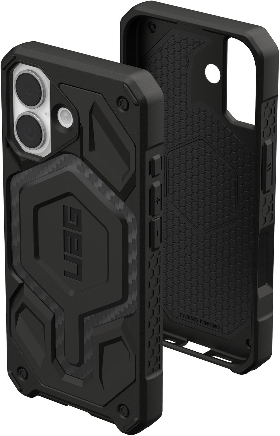 Чохол UAG для Apple iPhone 17 Monarch Pro MagSafe Carbon Fiber (114516114242)фото14
