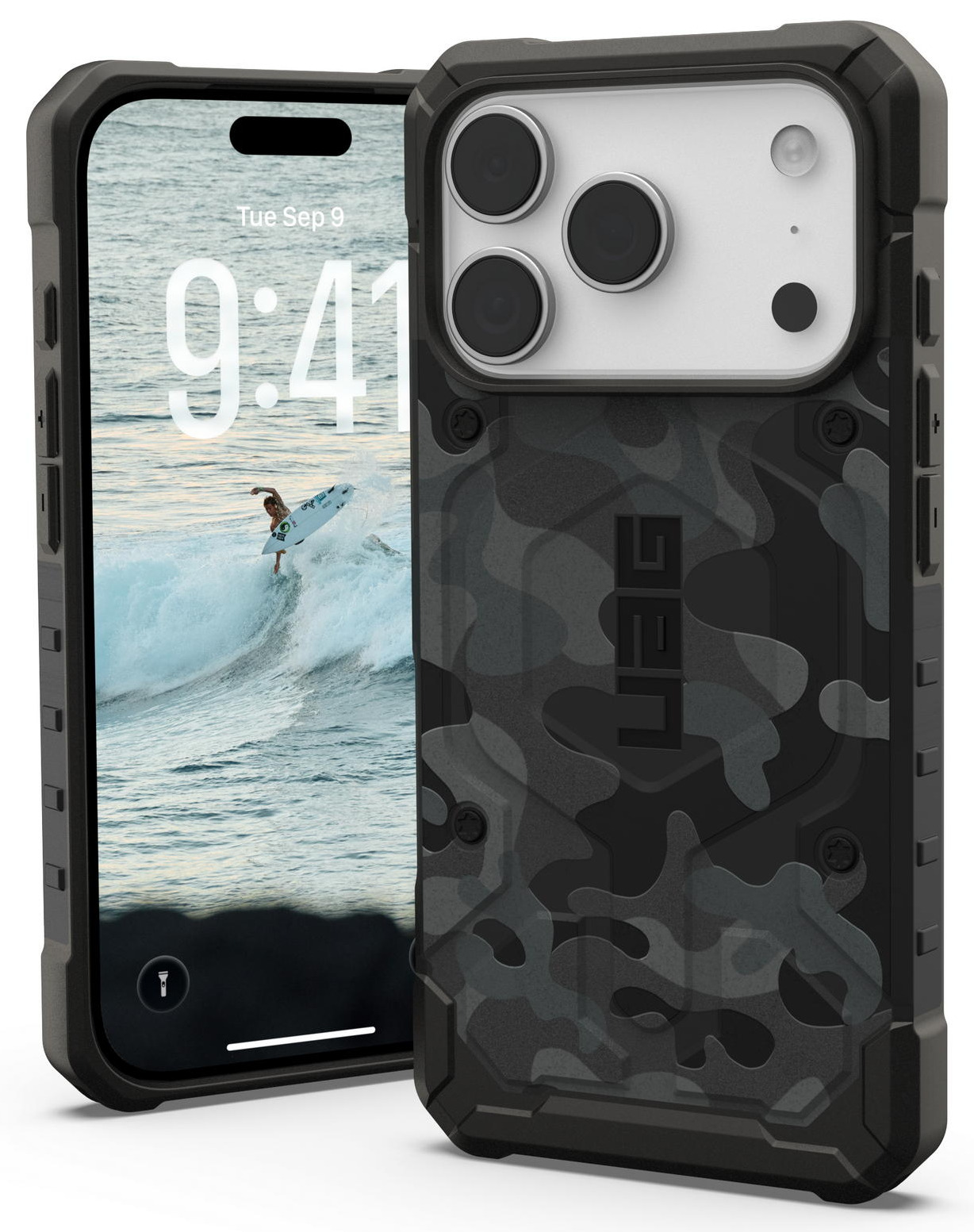 Чохол UAG для Apple iPhone 17 Pro Pathfinder MagSafe SE Midnight Camo (114548114061)фото14
