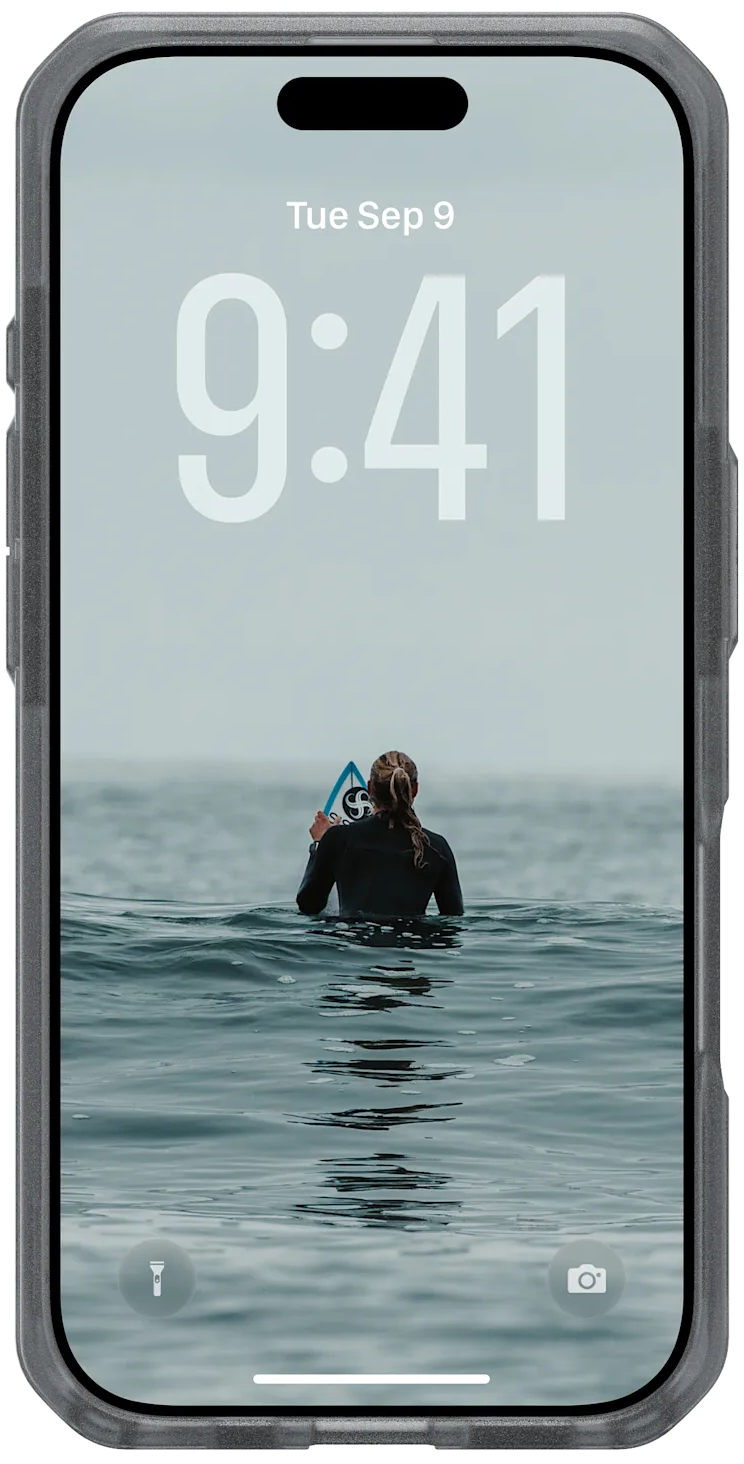 Чехол UAG для Apple iPhone 17 Dot MagSafe Ash (114538113131) фото 2